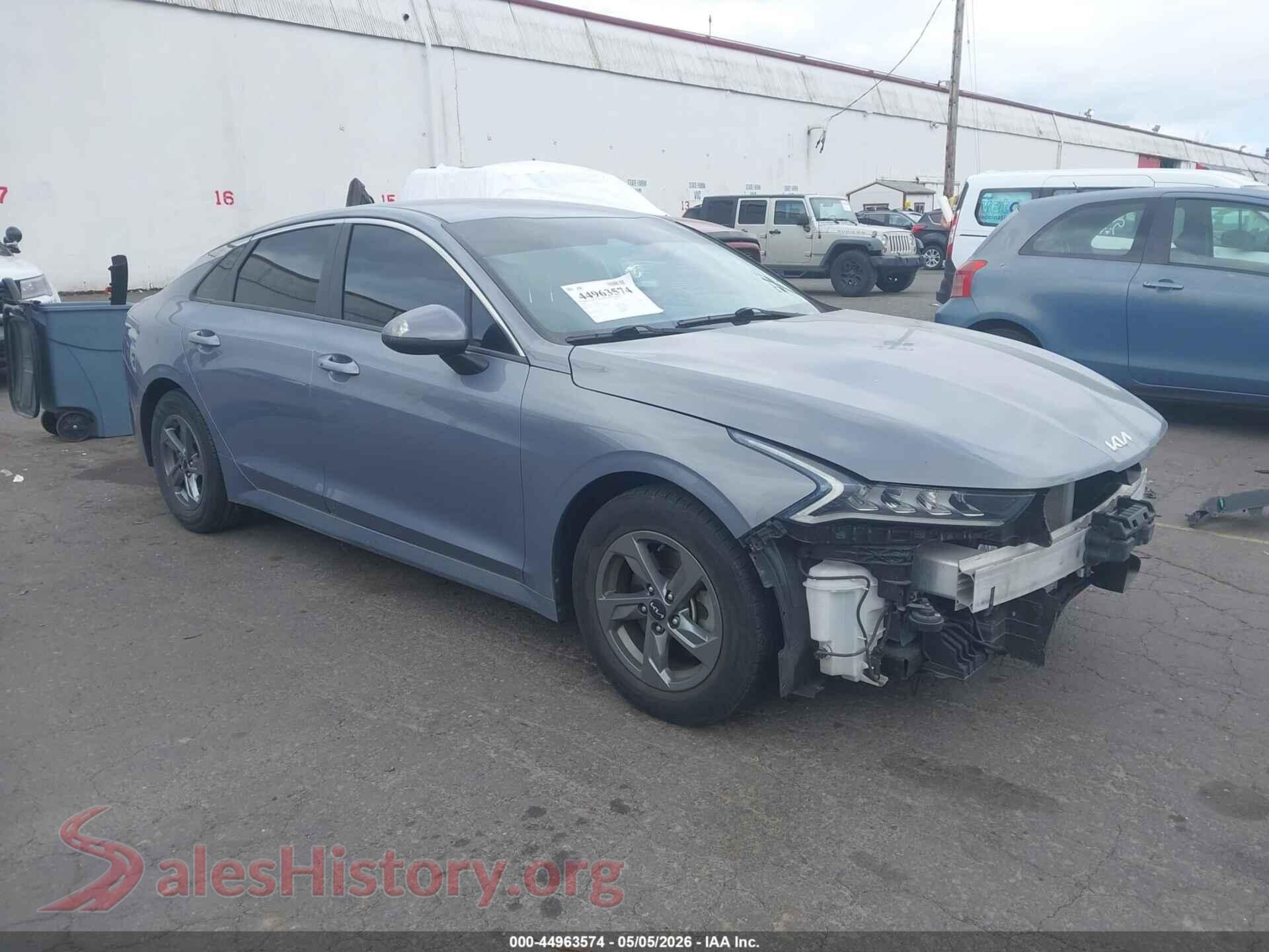 5XXG14J25NG142207 2022 KIA K5