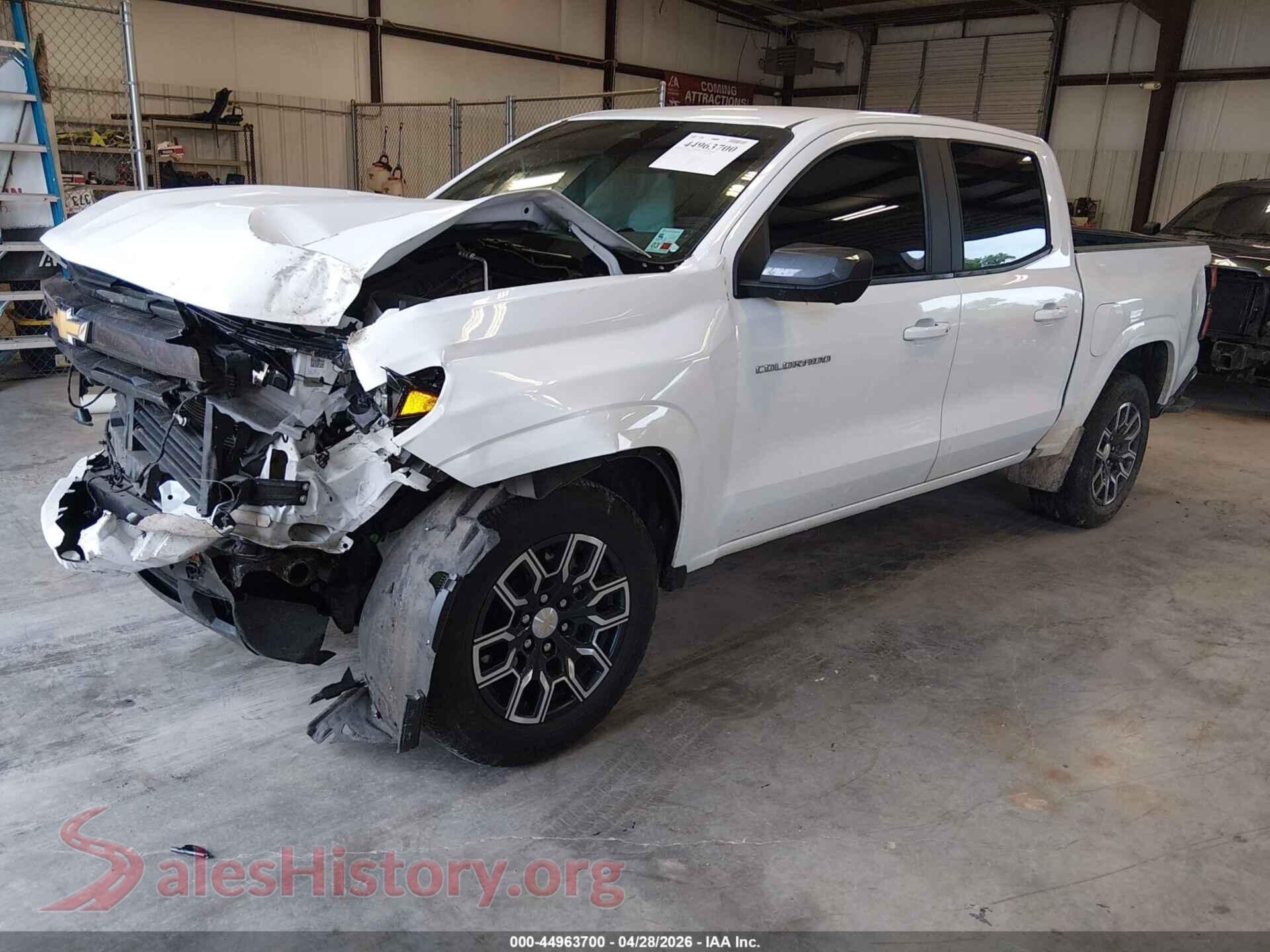 2023 CHEVROLET COLORADO VIN 1GCPSCEK5P1166457, front view