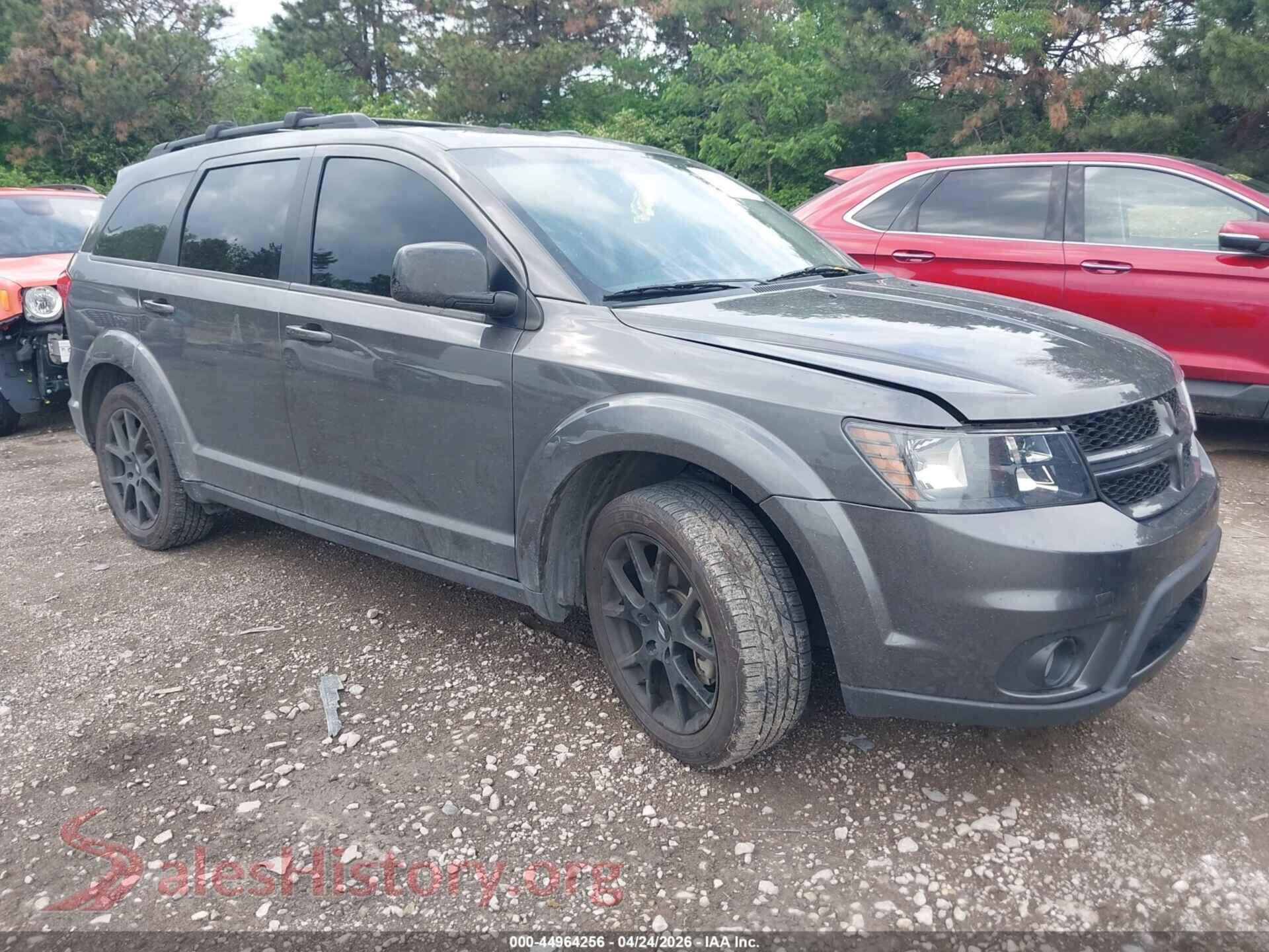 2018 DODGE JOURNEY VIN 3C4PDDEG0JT187440, auction photo