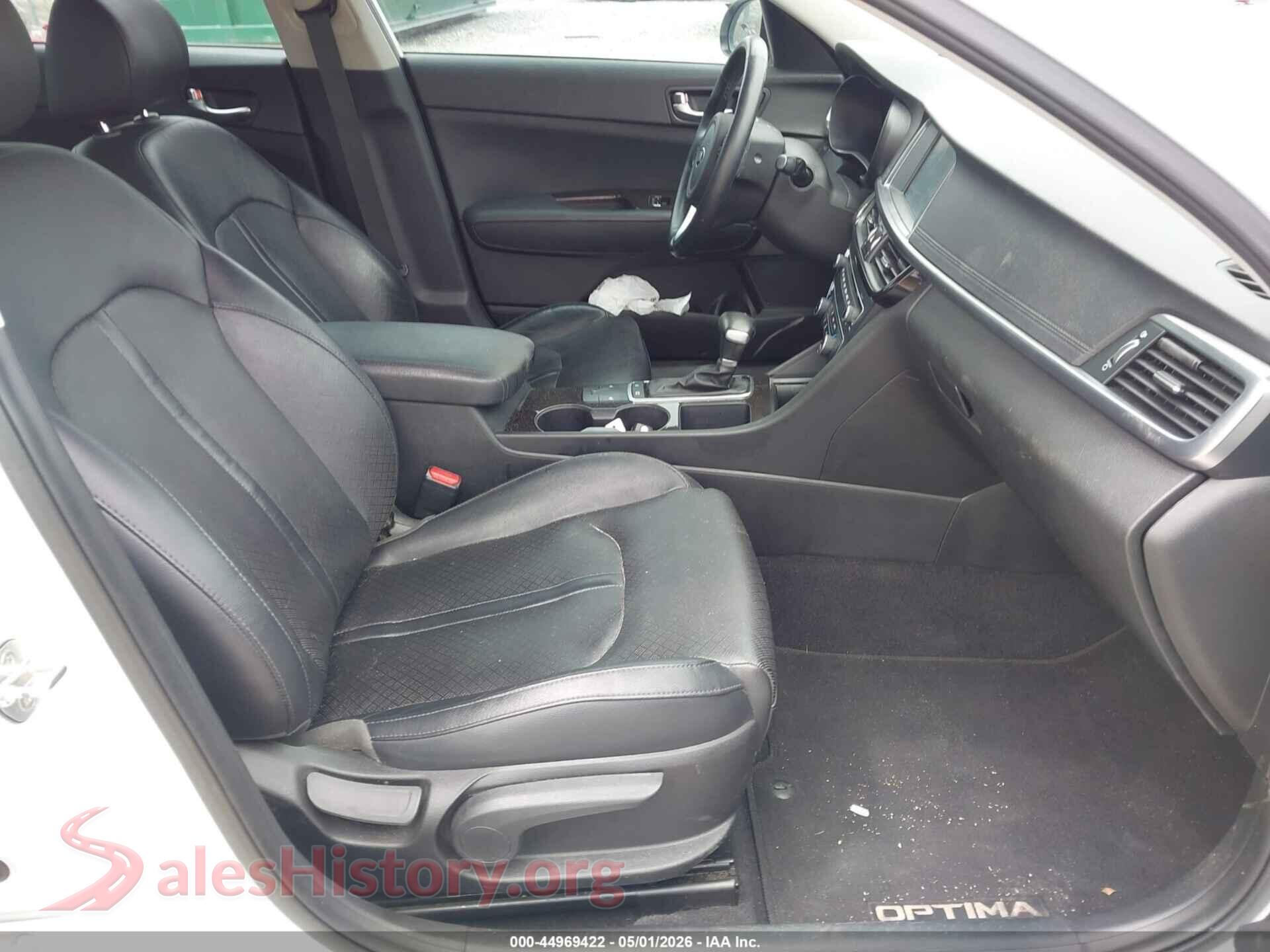 2017 KIA OPTIMA VIN 5XXGU4L31HG163427, rear view