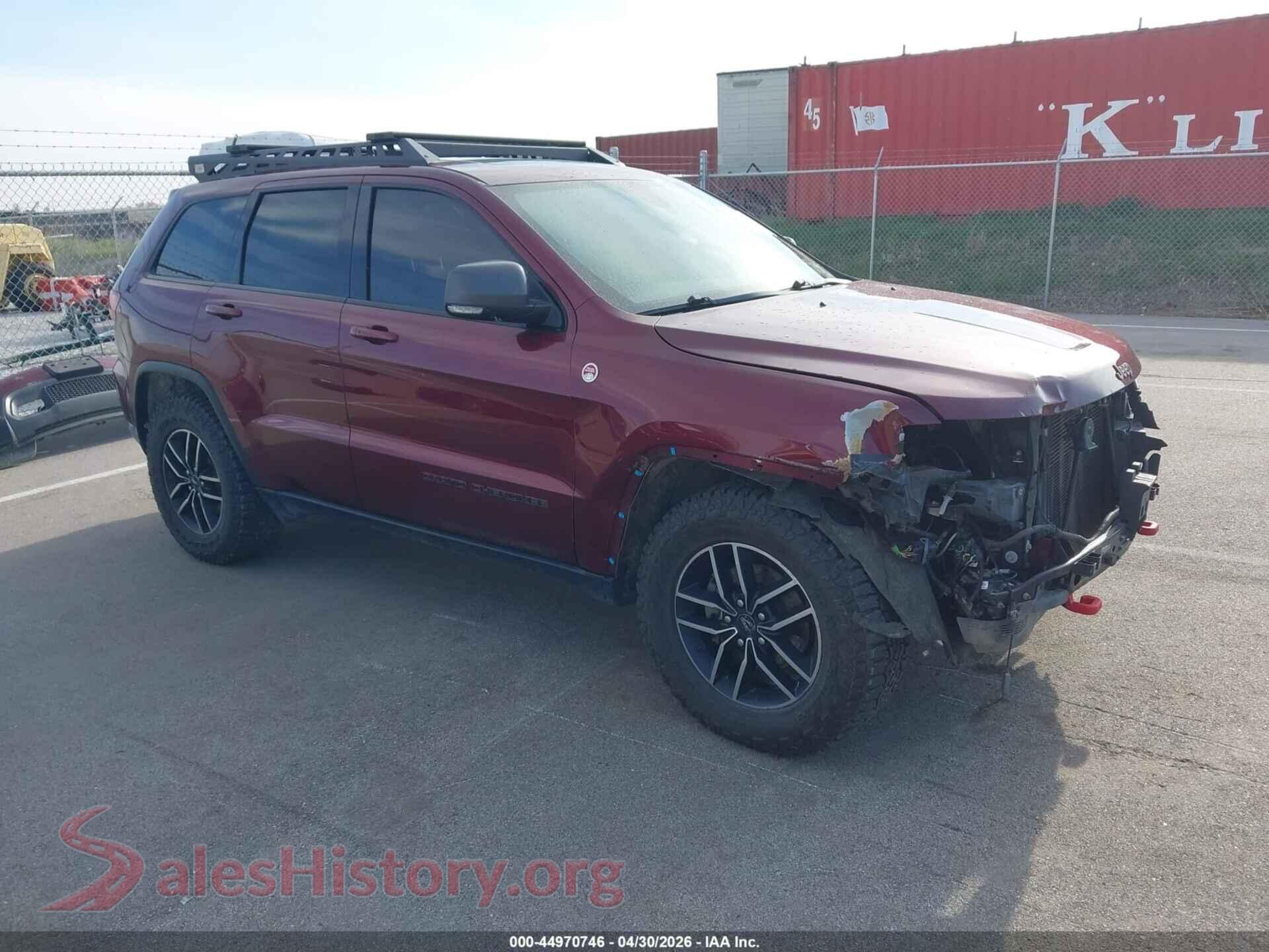 1C4RJFLG5HC665812 2017 JEEP GRAND CHEROKEE