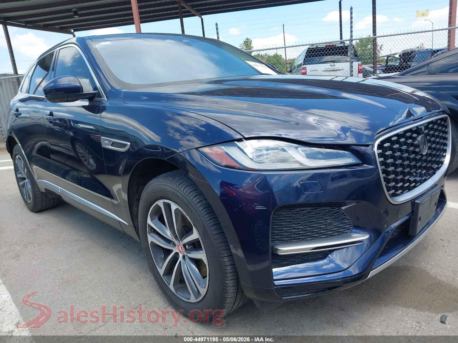 SADCJ2EX2MA674456 2021 JAGUAR F-PACE
