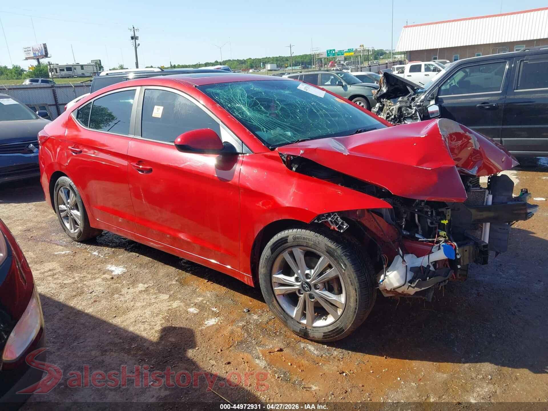 KMHD84LF2HU379567 2017 HYUNDAI ELANTRA