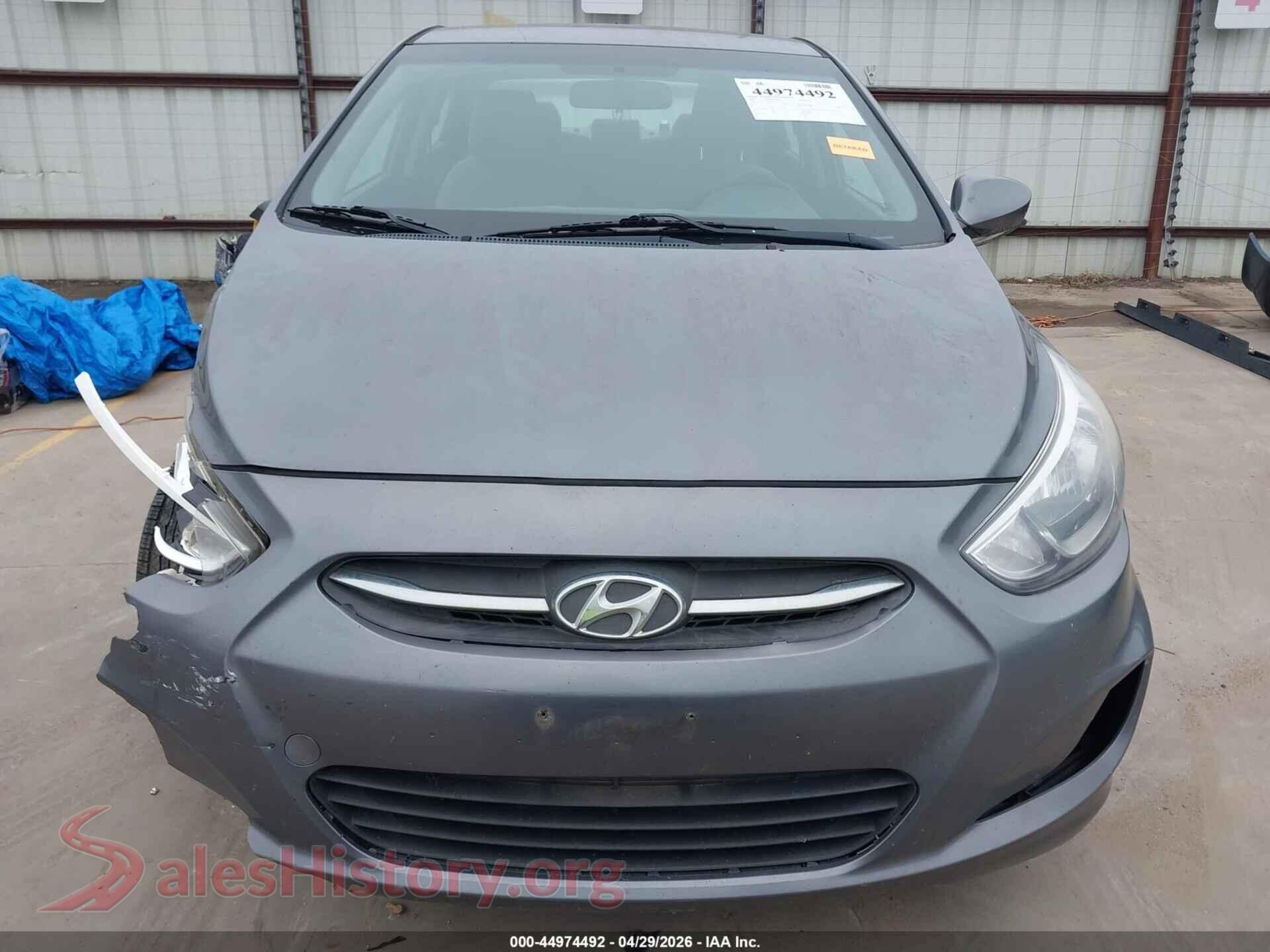 2017 HYUNDAI ACCENT VIN KMHCT4AE5HU277538, auction photo 18