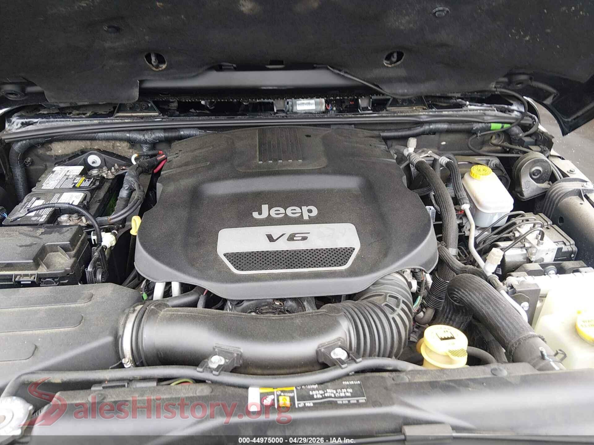 2018 JEEP WRANGLER JK UNLIMITED VIN 1C4HJWEG2JL927784, interior dashboard