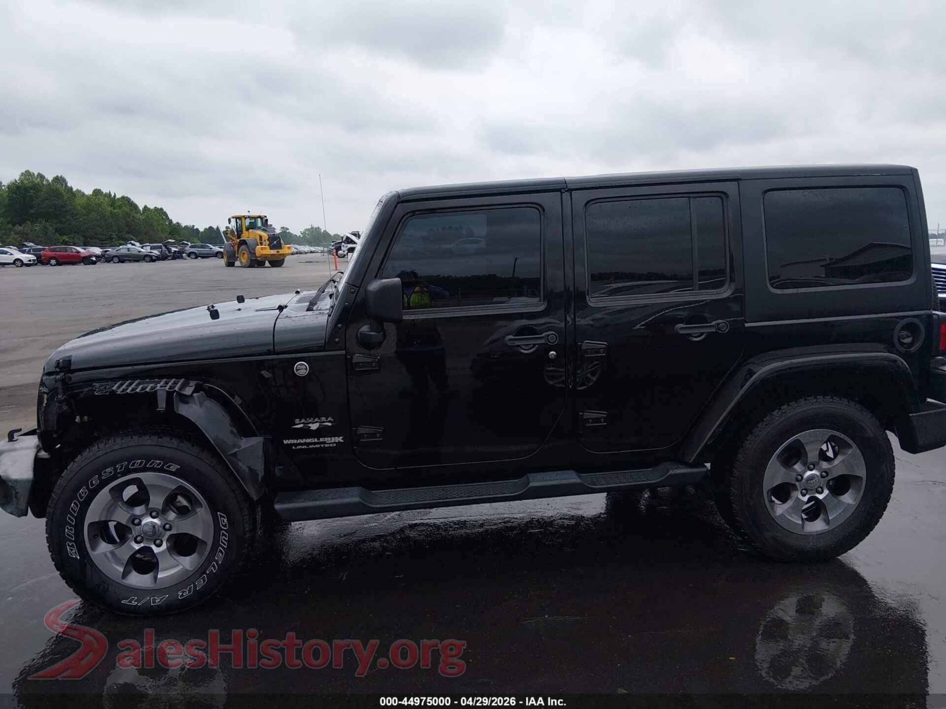 2018 JEEP WRANGLER JK UNLIMITED VIN 1C4HJWEG2JL927784, auction photo 14