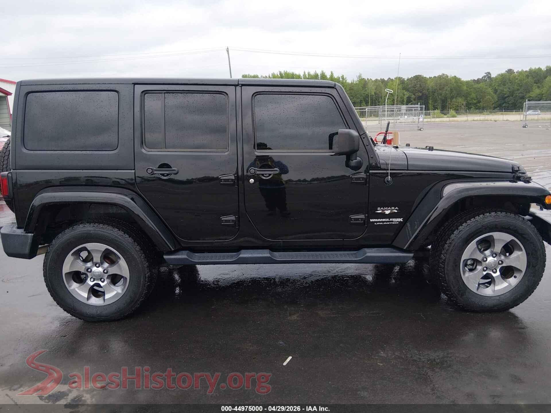 2018 JEEP WRANGLER JK UNLIMITED VIN 1C4HJWEG2JL927784, auction photo 13