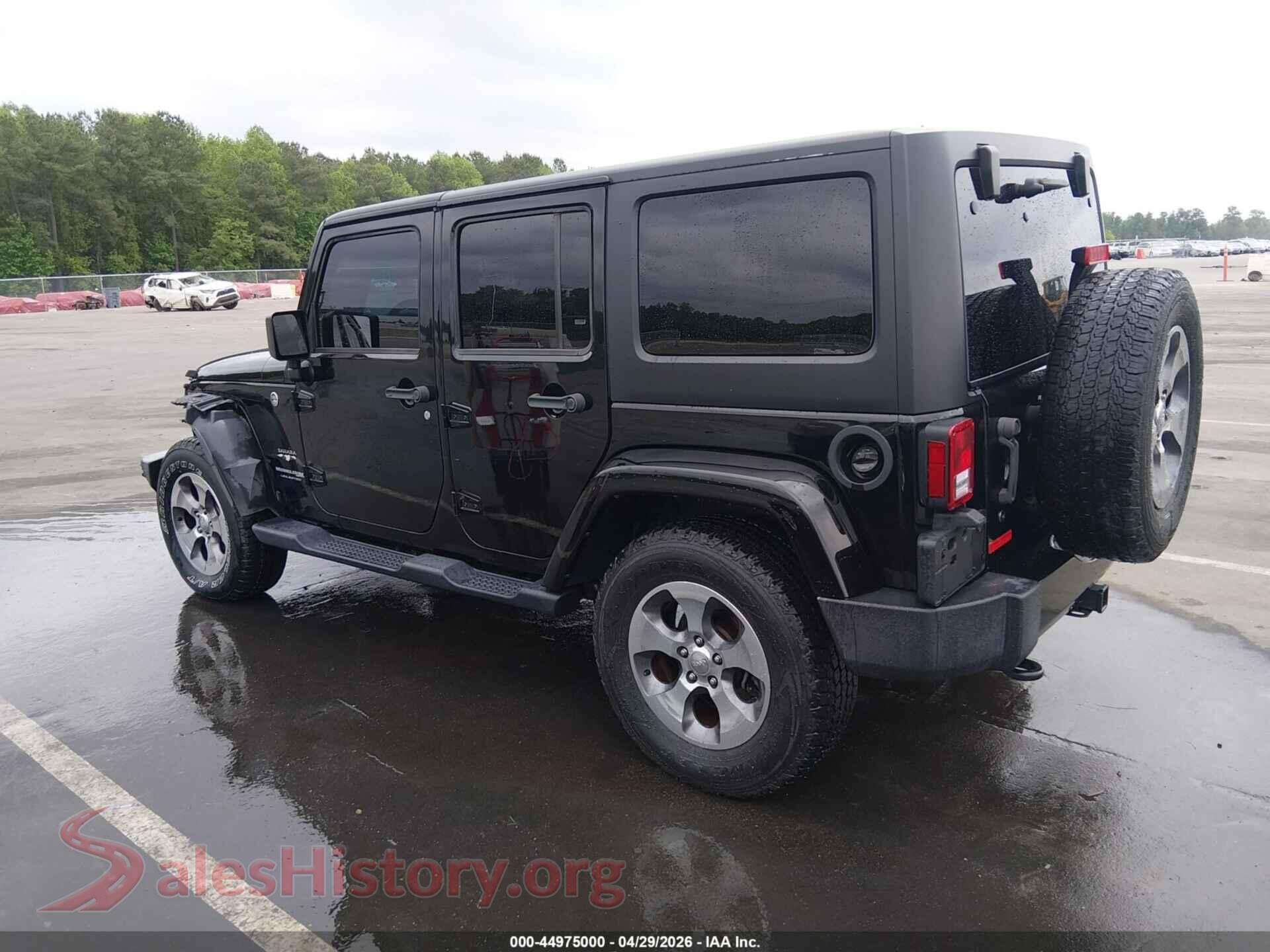 2018 JEEP WRANGLER JK UNLIMITED VIN 1C4HJWEG2JL927784, driver side view