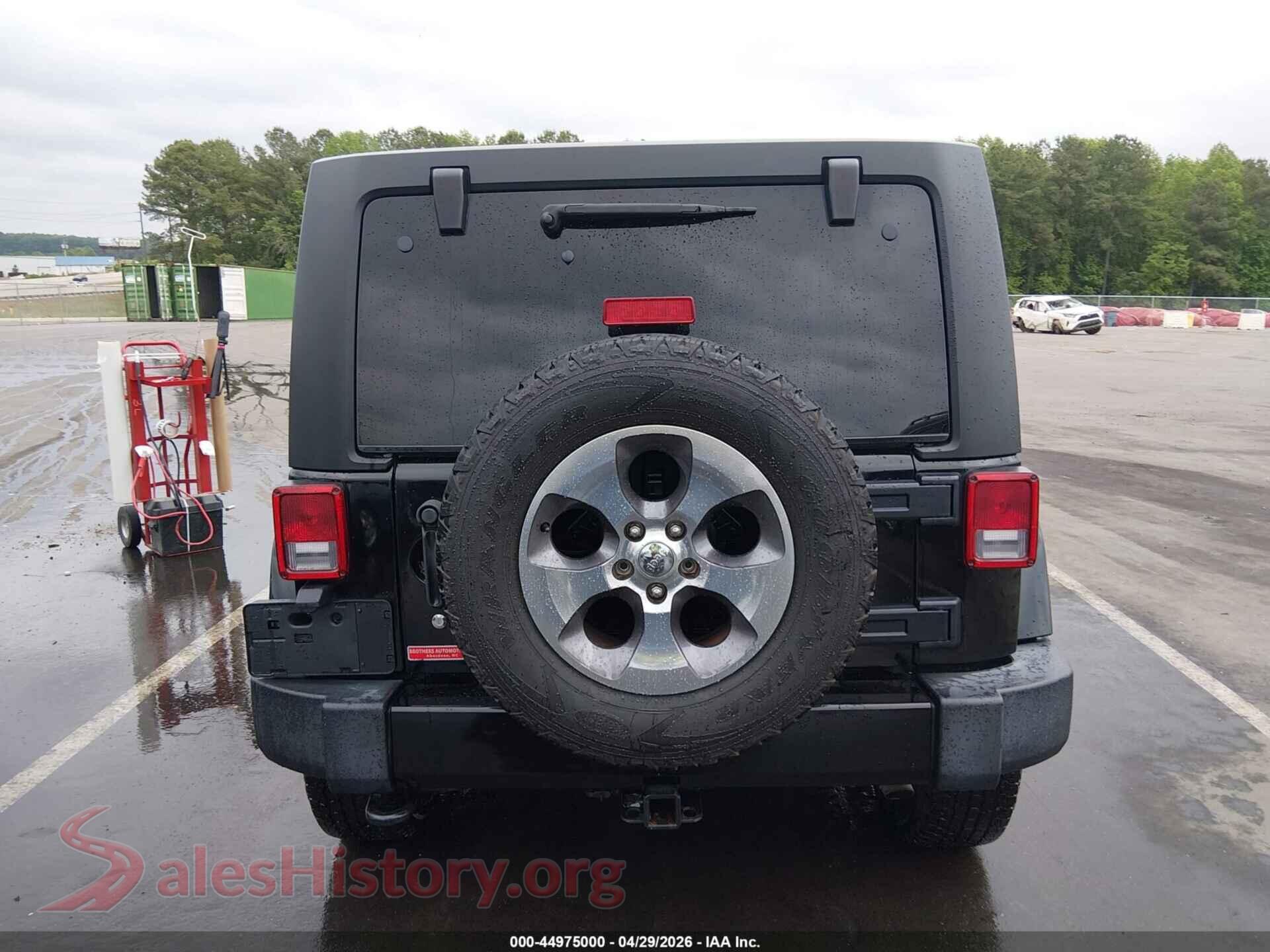2018 JEEP WRANGLER JK UNLIMITED VIN 1C4HJWEG2JL927784, auction photo 16