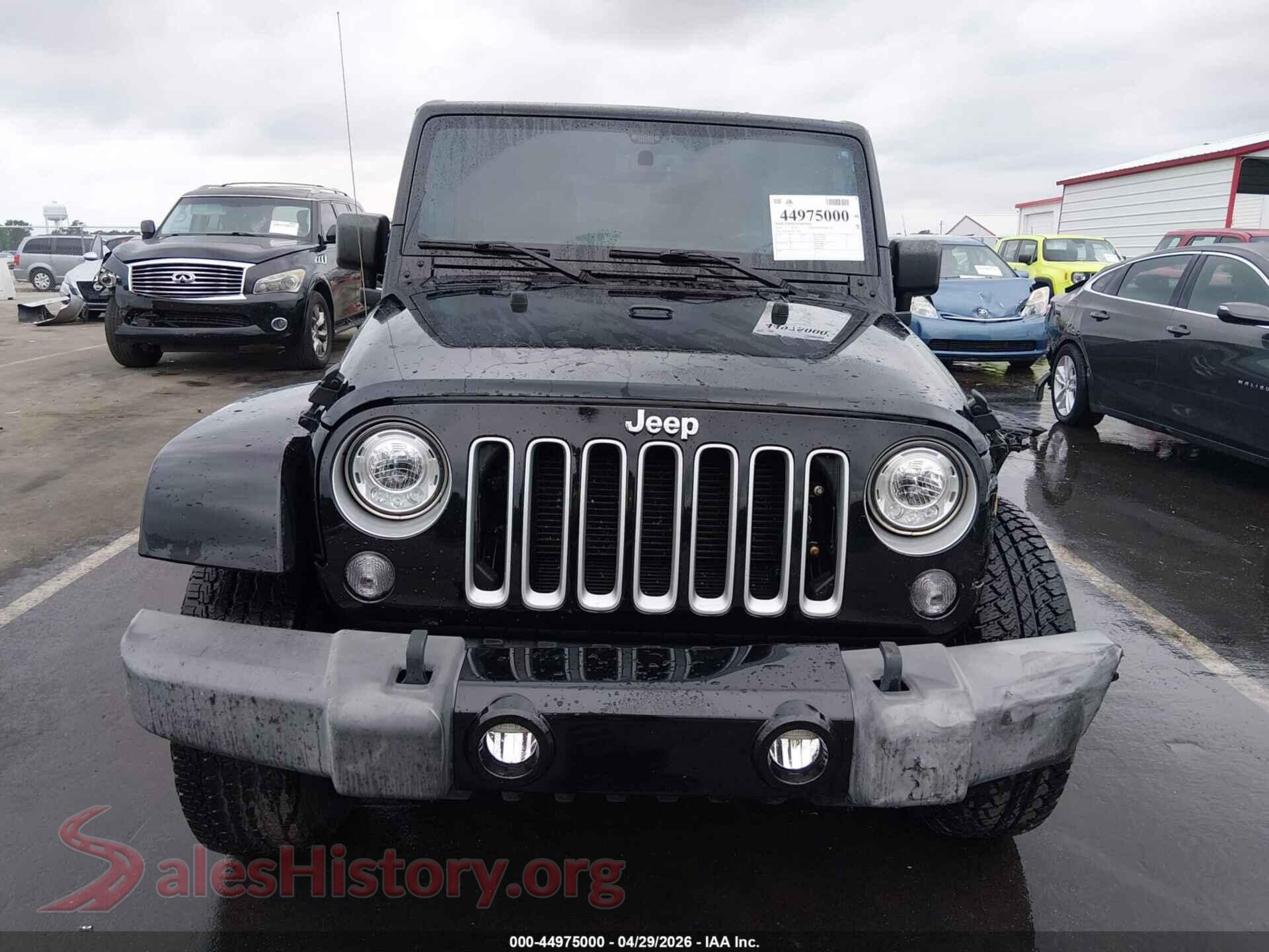 2018 JEEP WRANGLER JK UNLIMITED VIN 1C4HJWEG2JL927784, damage close-up