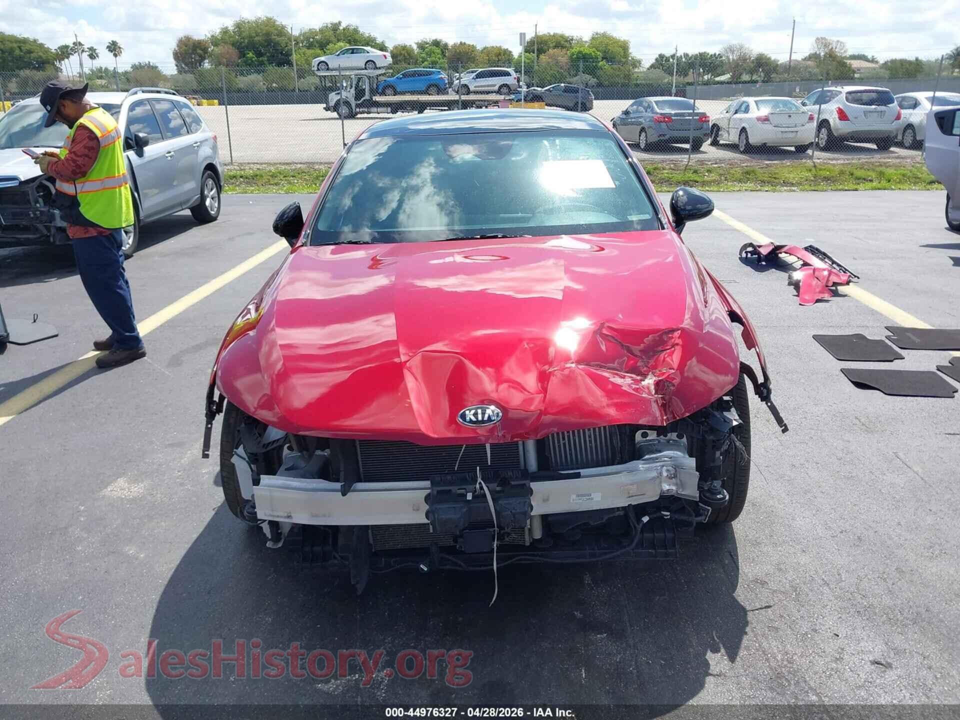 2021 KIA K5 VIN 5XXG64J25MG062051, auction photo 13