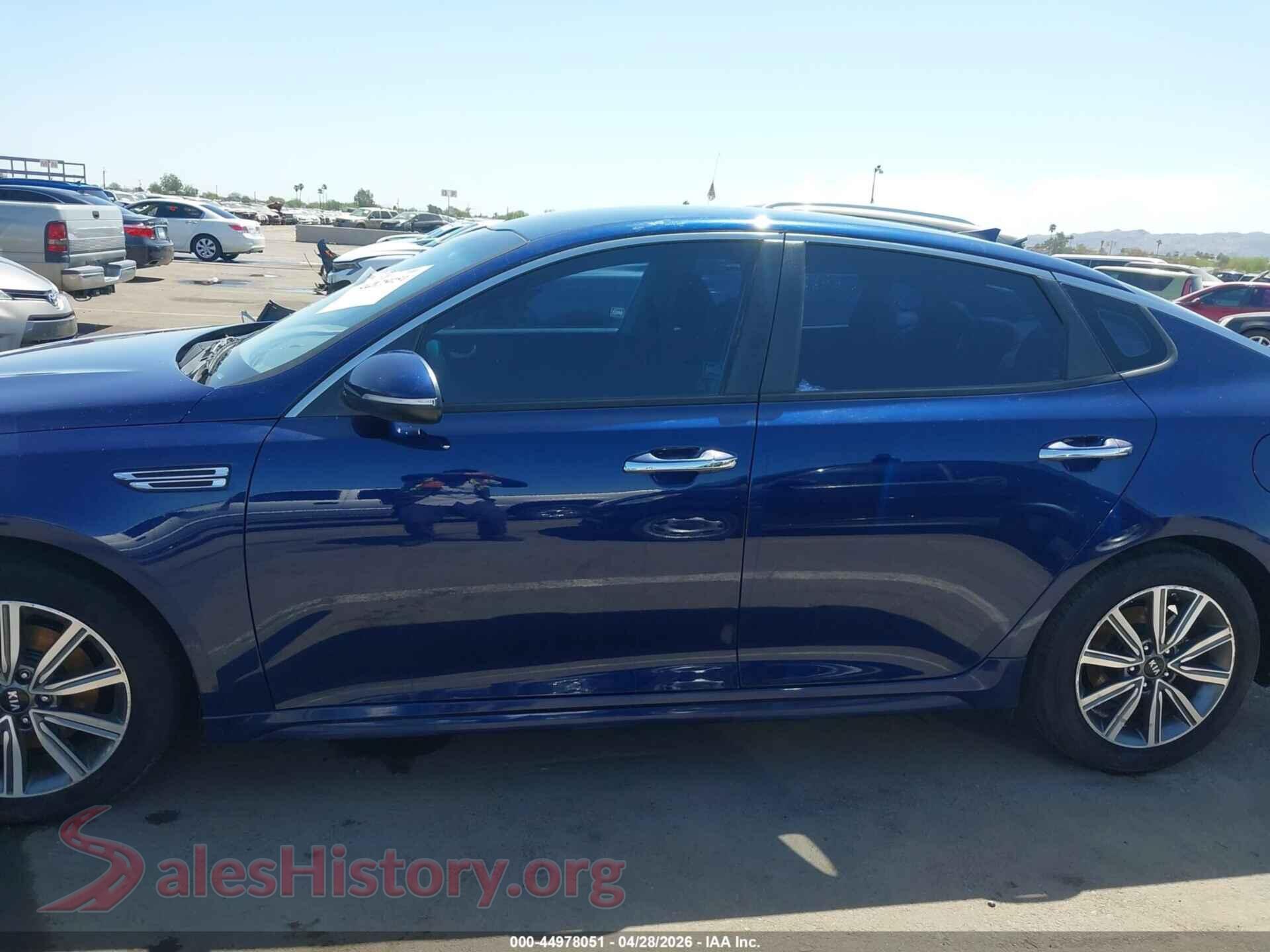 2019 KIA OPTIMA VIN 5XXGT4L32KG350458, auction photo 13