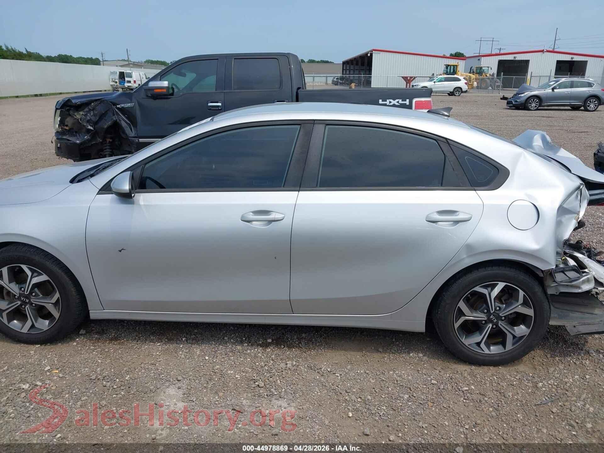 2019 KIA FORTE VIN 3KPF24ADXKE031456, auction photo 15