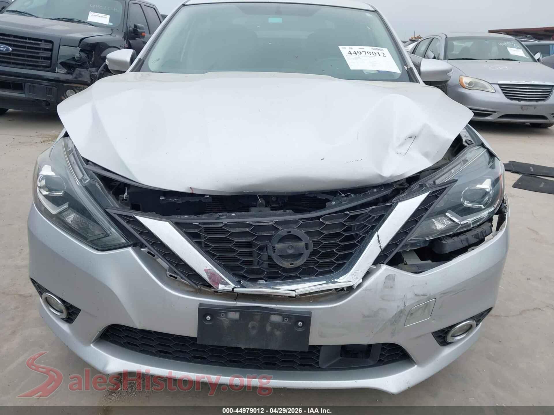 2019 NISSAN SENTRA VIN 3N1AB7AP9KY203483, auction photo 13