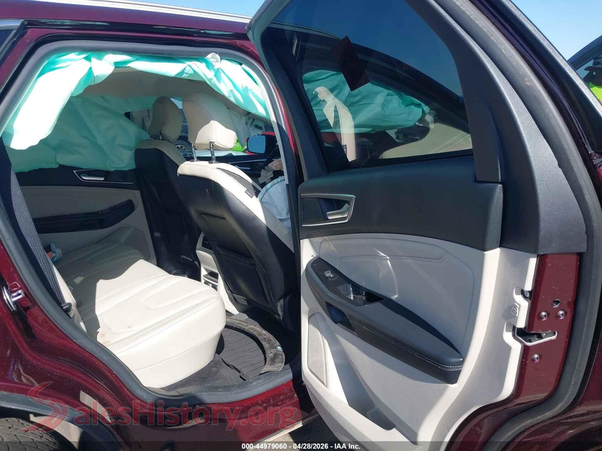 2019 FORD EDGE VIN 2FMPK4K94KBC21125, front passenger side
