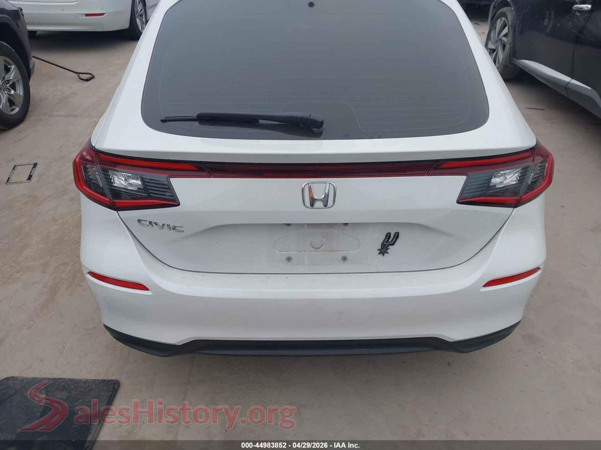 2023 HONDA CIVIC VIN 19XFL1H79PE013193, auction photo 17