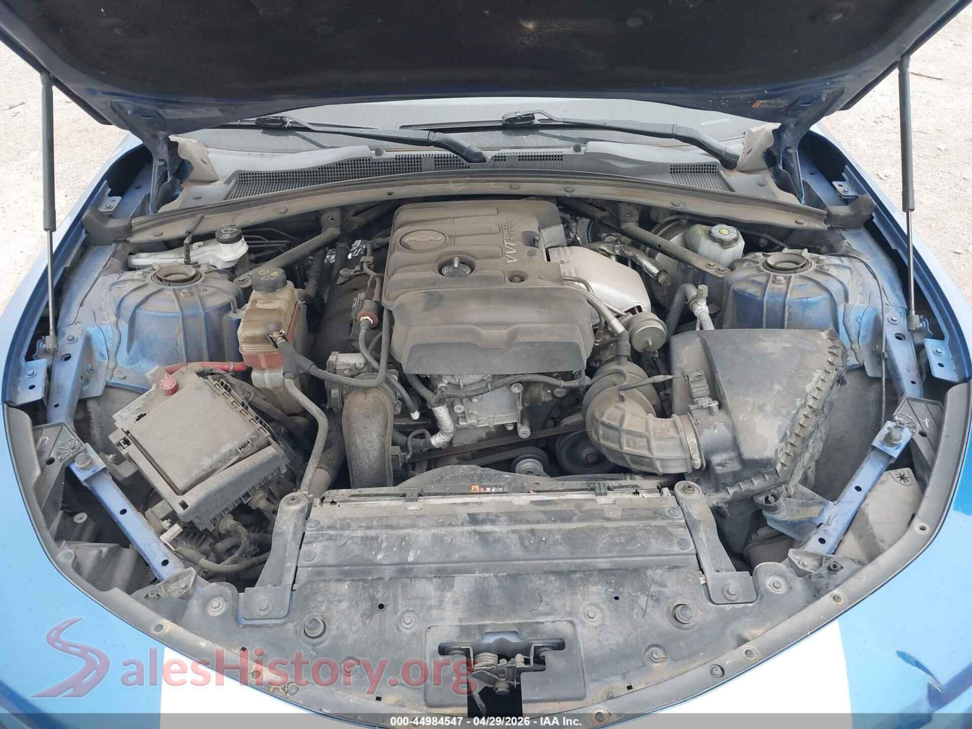 2018 CHEVROLET CAMARO VIN 1G1FB1RX1J0135086, interior dashboard