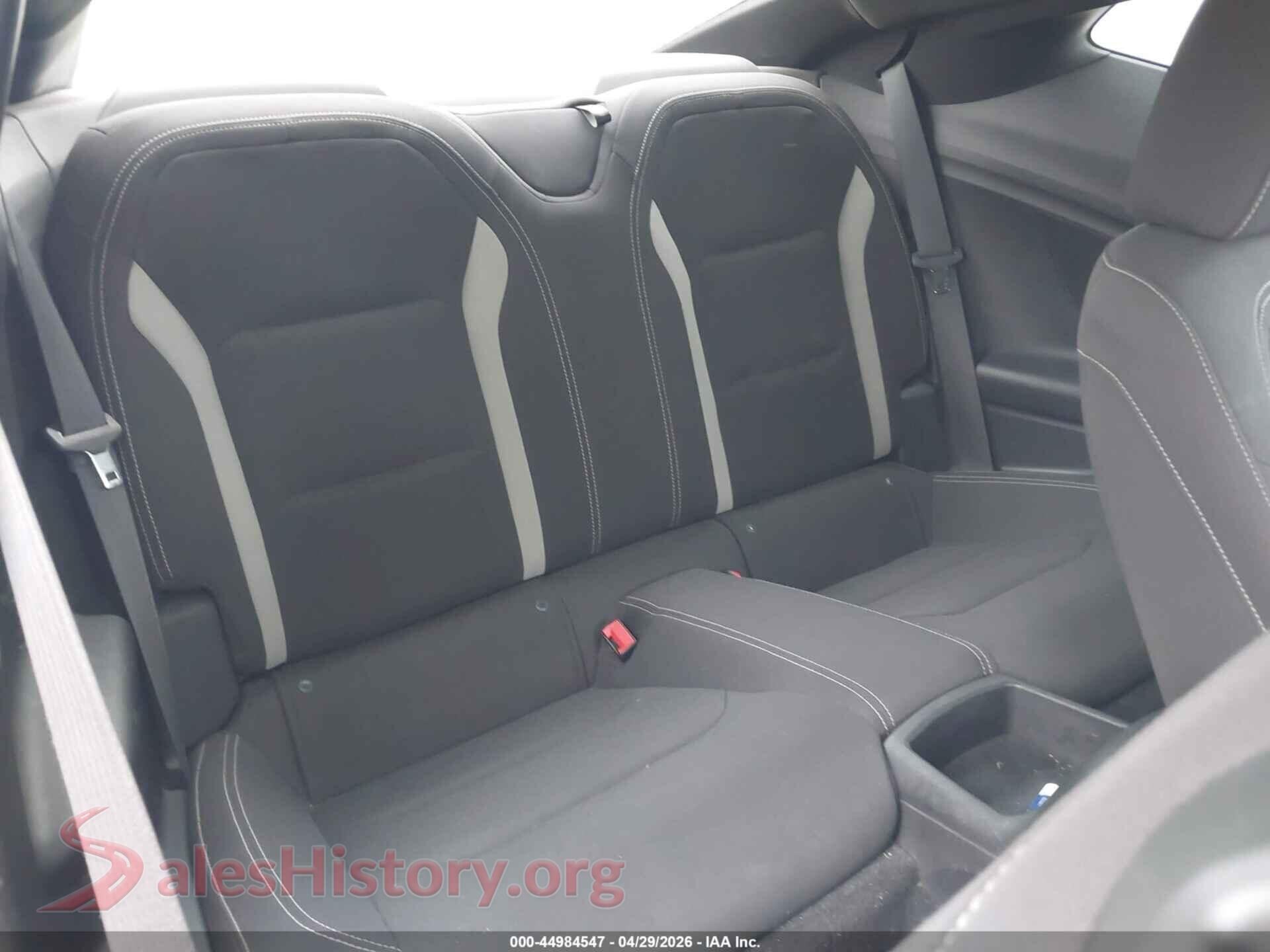 2018 CHEVROLET CAMARO VIN 1G1FB1RX1J0135086, front passenger side