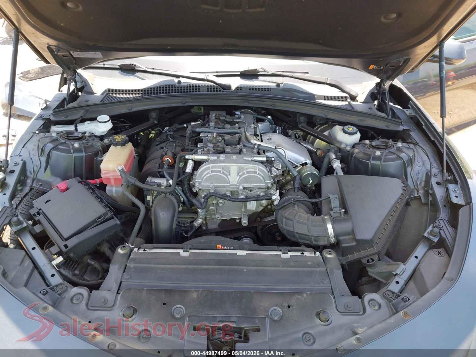 2019 CHEVROLET CAMARO VIN 1G1FB1RX2K0152254, interior dashboard