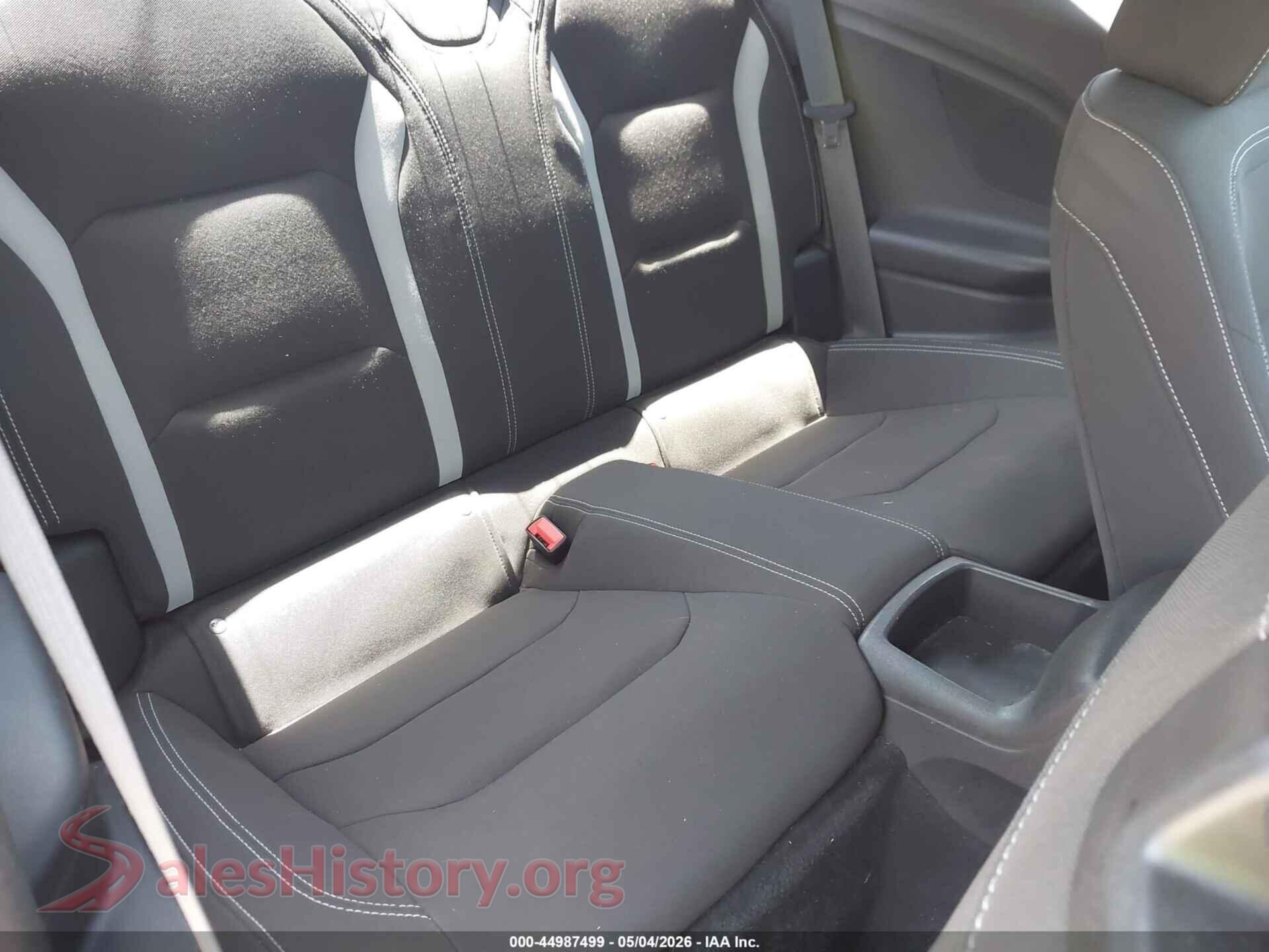 2019 CHEVROLET CAMARO VIN 1G1FB1RX2K0152254, front passenger side