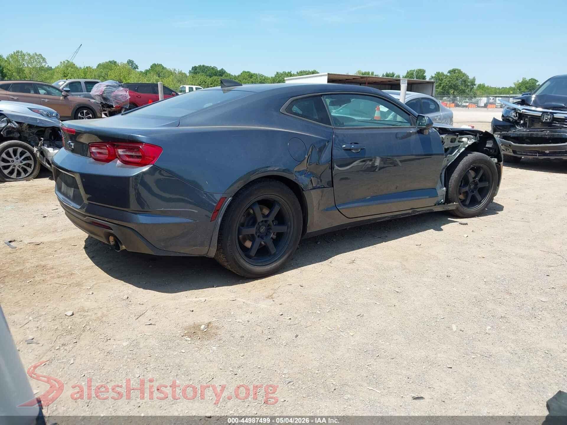 2019 CHEVROLET CAMARO VIN 1G1FB1RX2K0152254, rear driver side