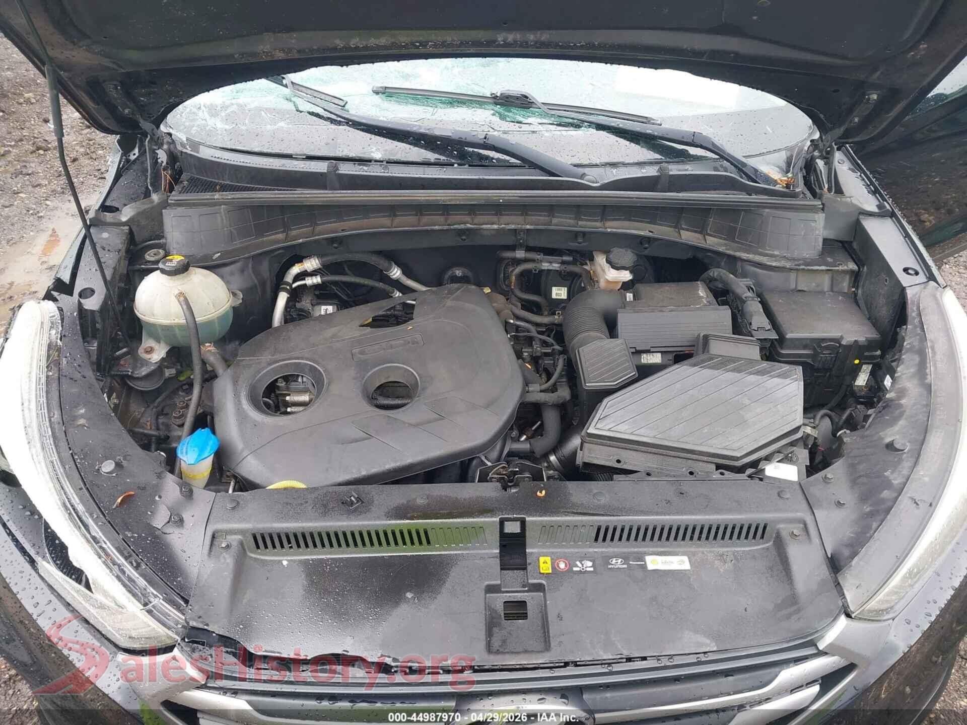 2017 HYUNDAI TUCSON VIN KM8J3CA46HU323645, interior dashboard