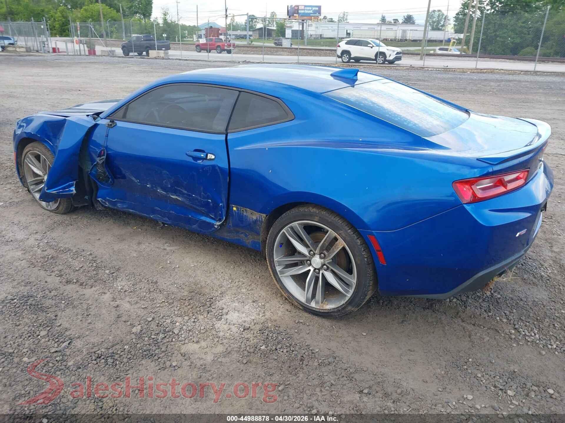 2017 CHEVROLET CAMARO VIN 1G1FB1RS6H0103572, driver side view