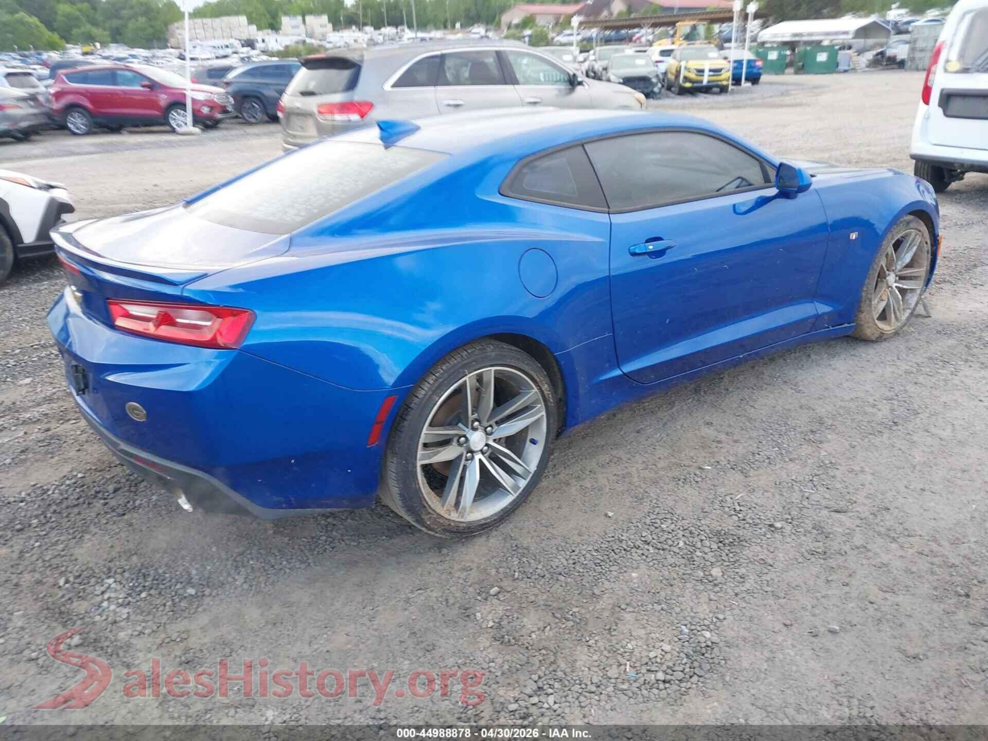 2017 CHEVROLET CAMARO VIN 1G1FB1RS6H0103572, rear driver side