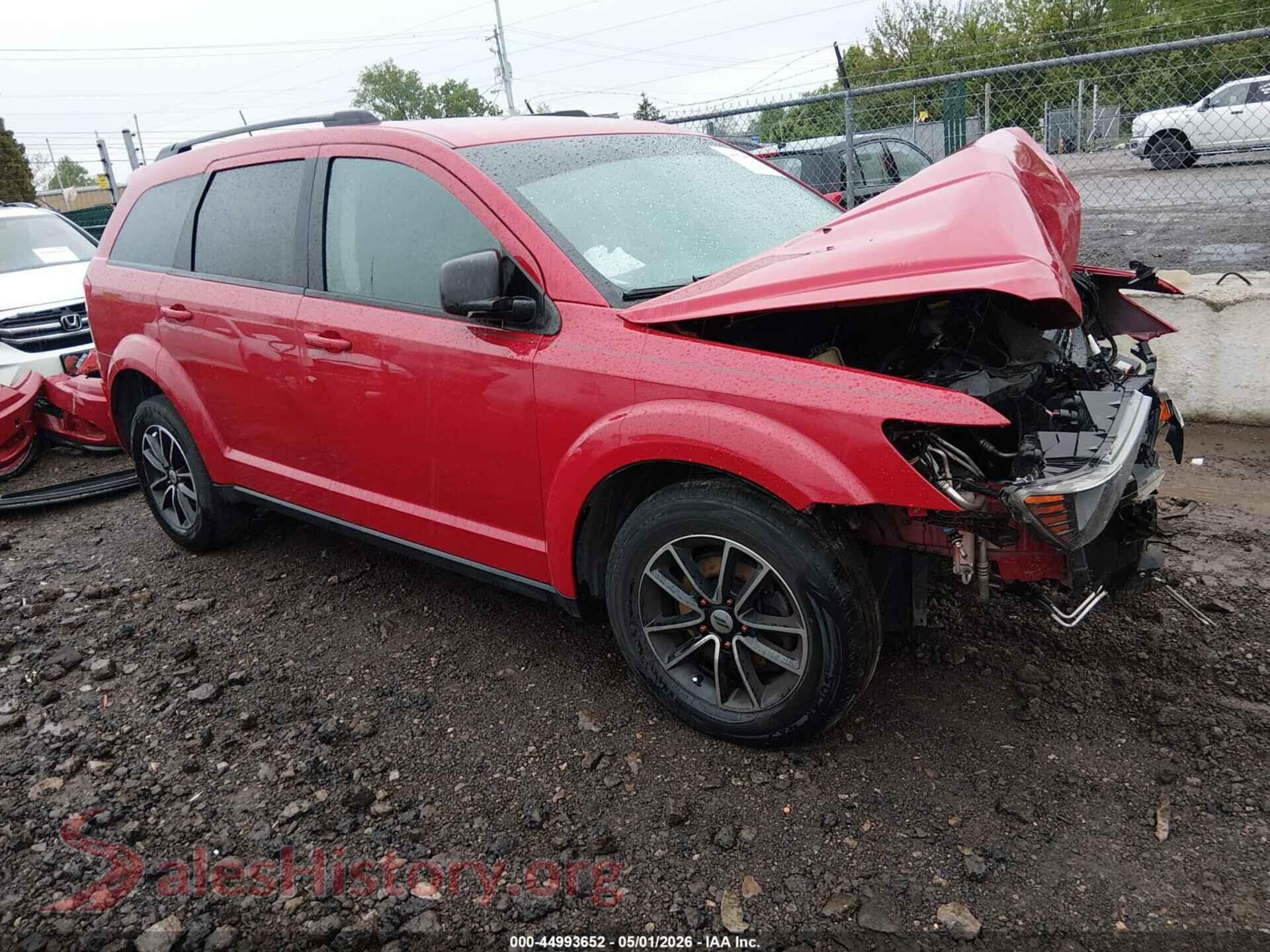 3C4PDCAB4JT319426 2018 DODGE JOURNEY