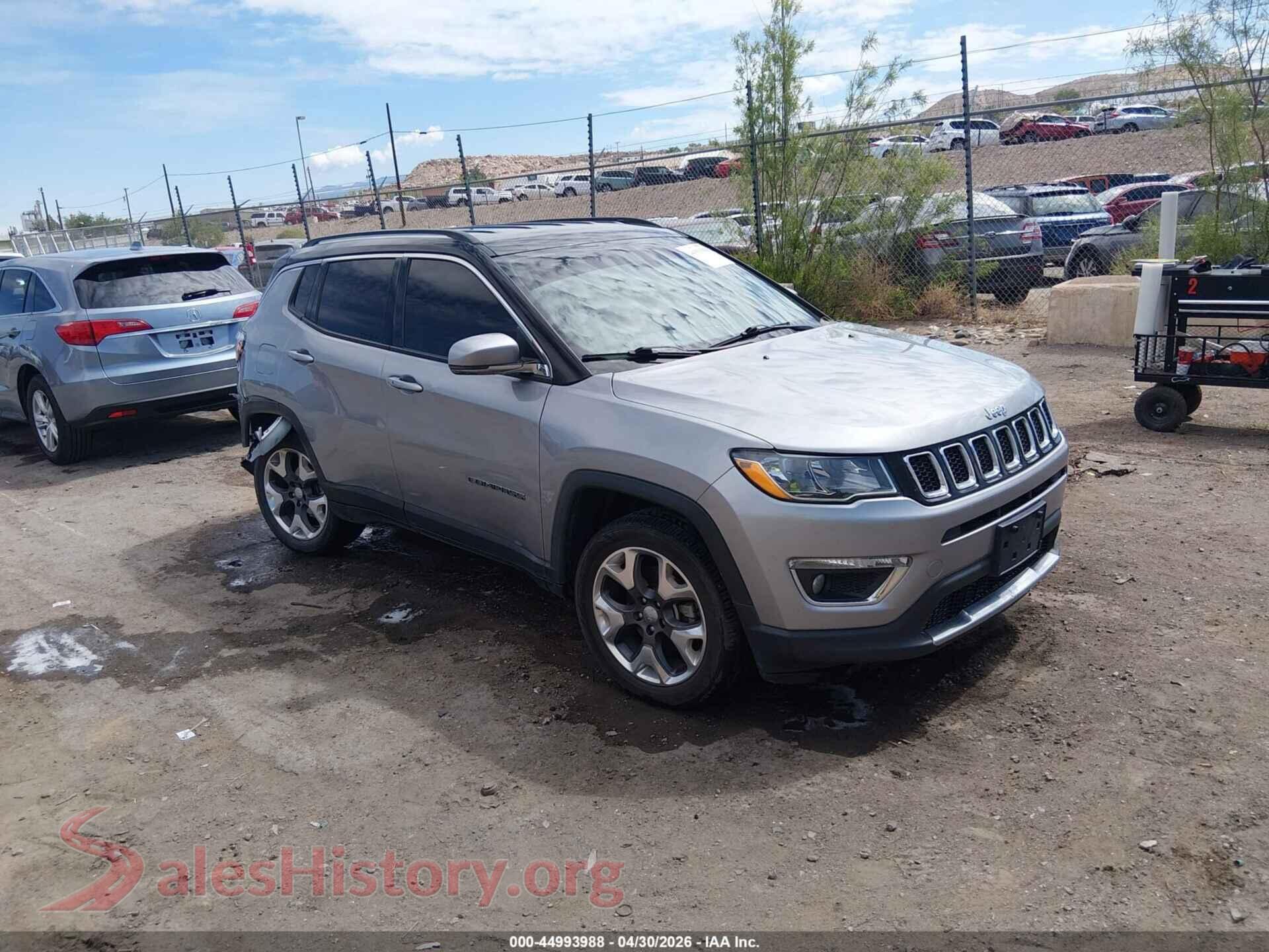 3C4NJDCB6KT771818 2019 JEEP COMPASS