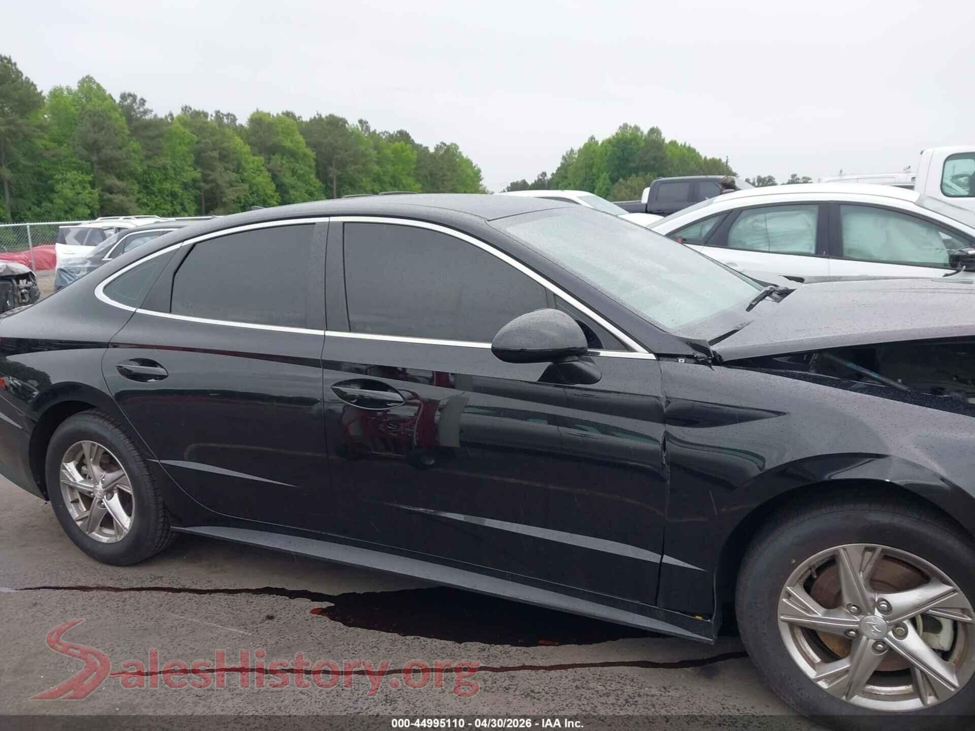 2022 HYUNDAI SONATA VIN 5NPEG4JA9NH143927, auction photo 13