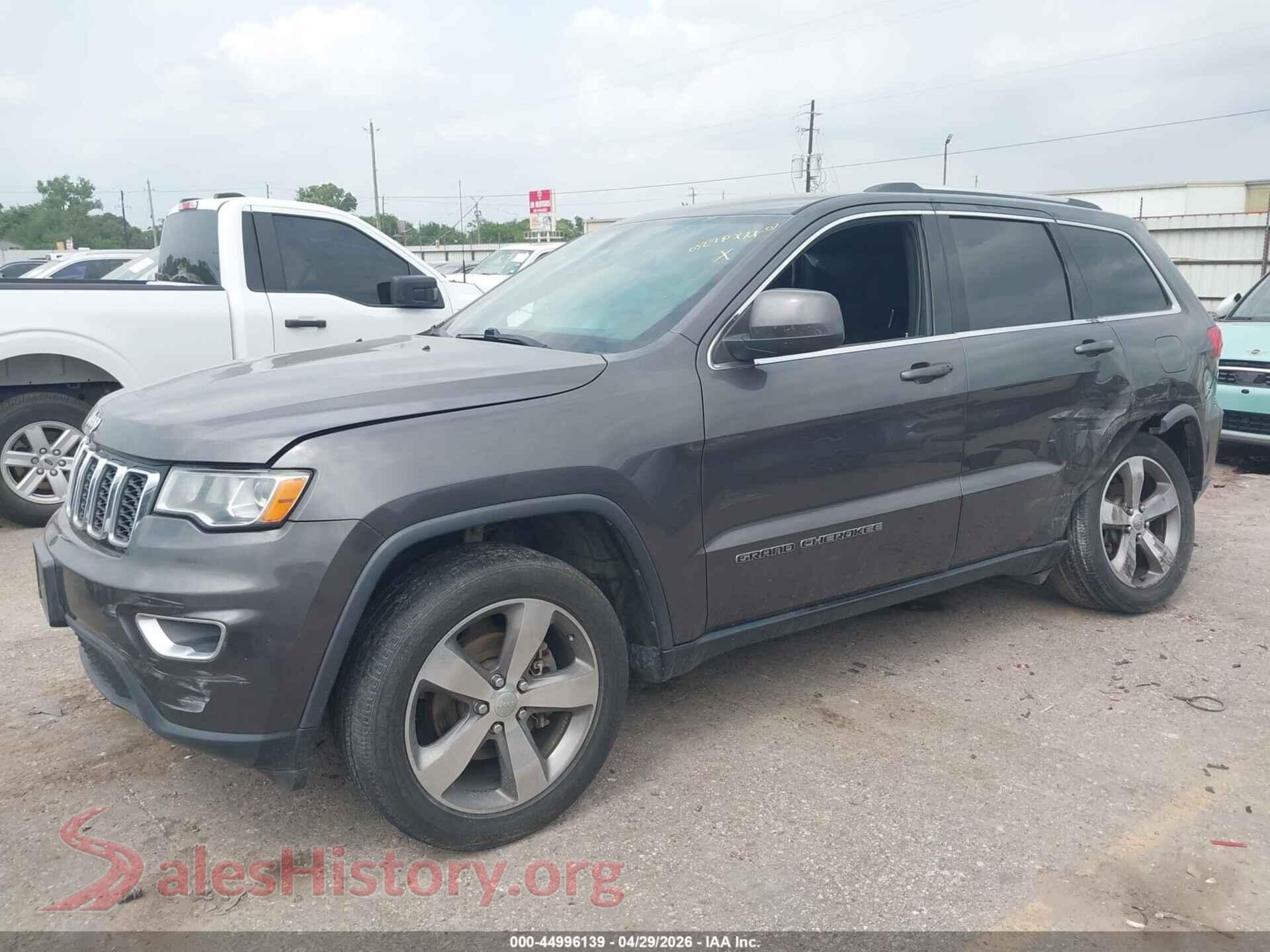 2017 JEEP GRAND CHEROKEE VIN 1C4RJEAG3HC697249, front view