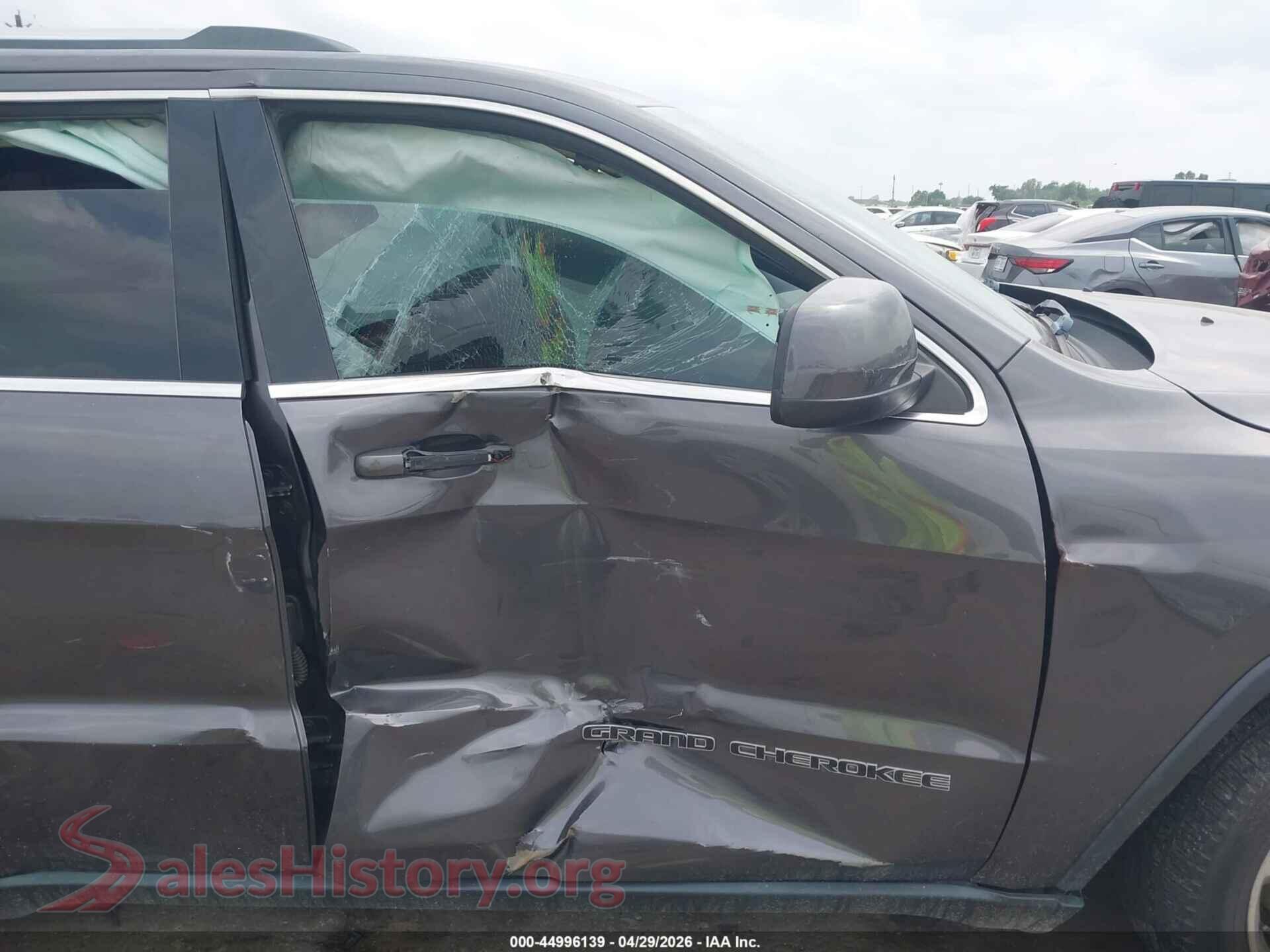 2017 JEEP GRAND CHEROKEE VIN 1C4RJEAG3HC697249, rear view