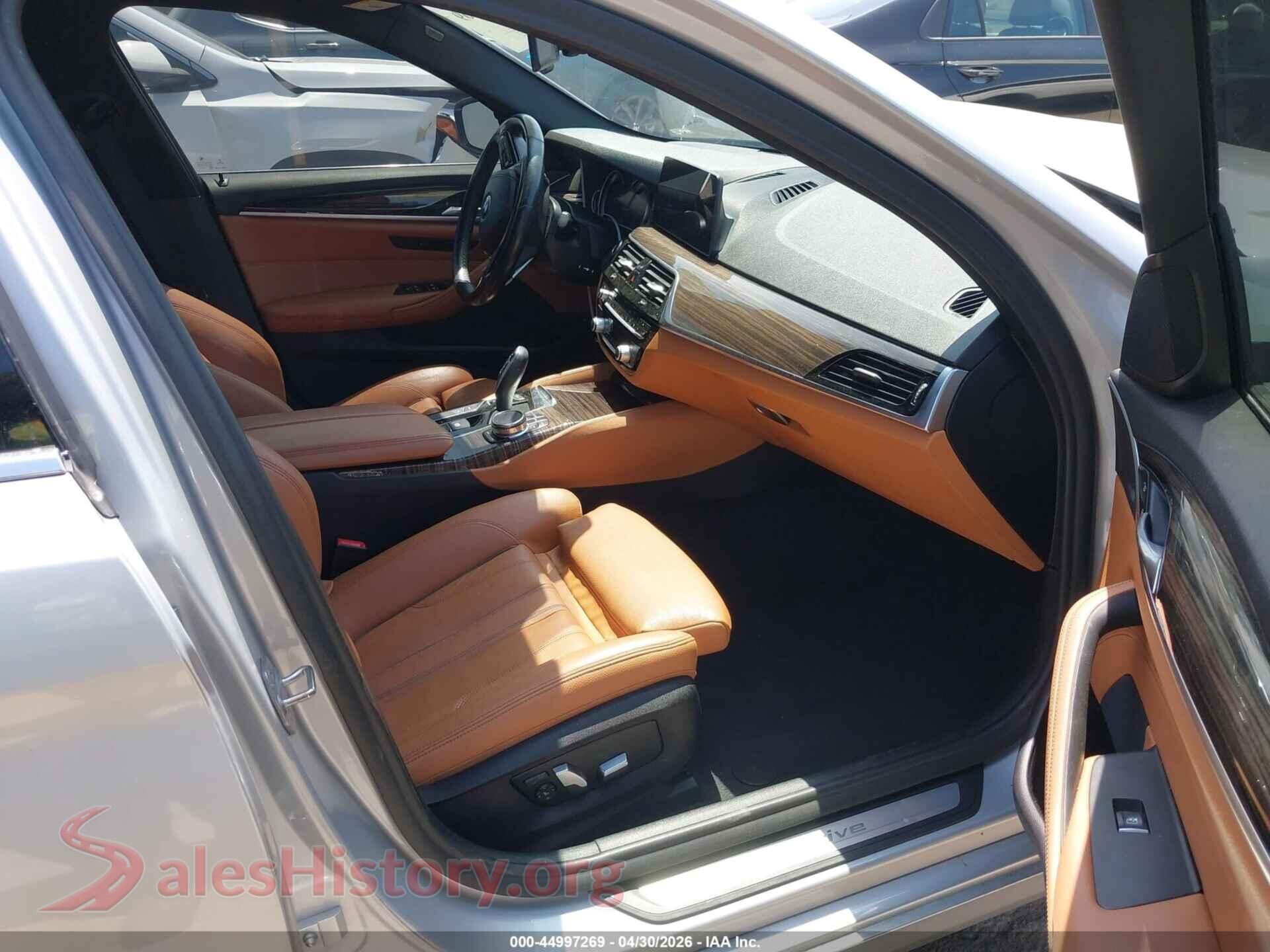 2018 BMW 530E VIN WBAJA9C5XJB251284, rear view
