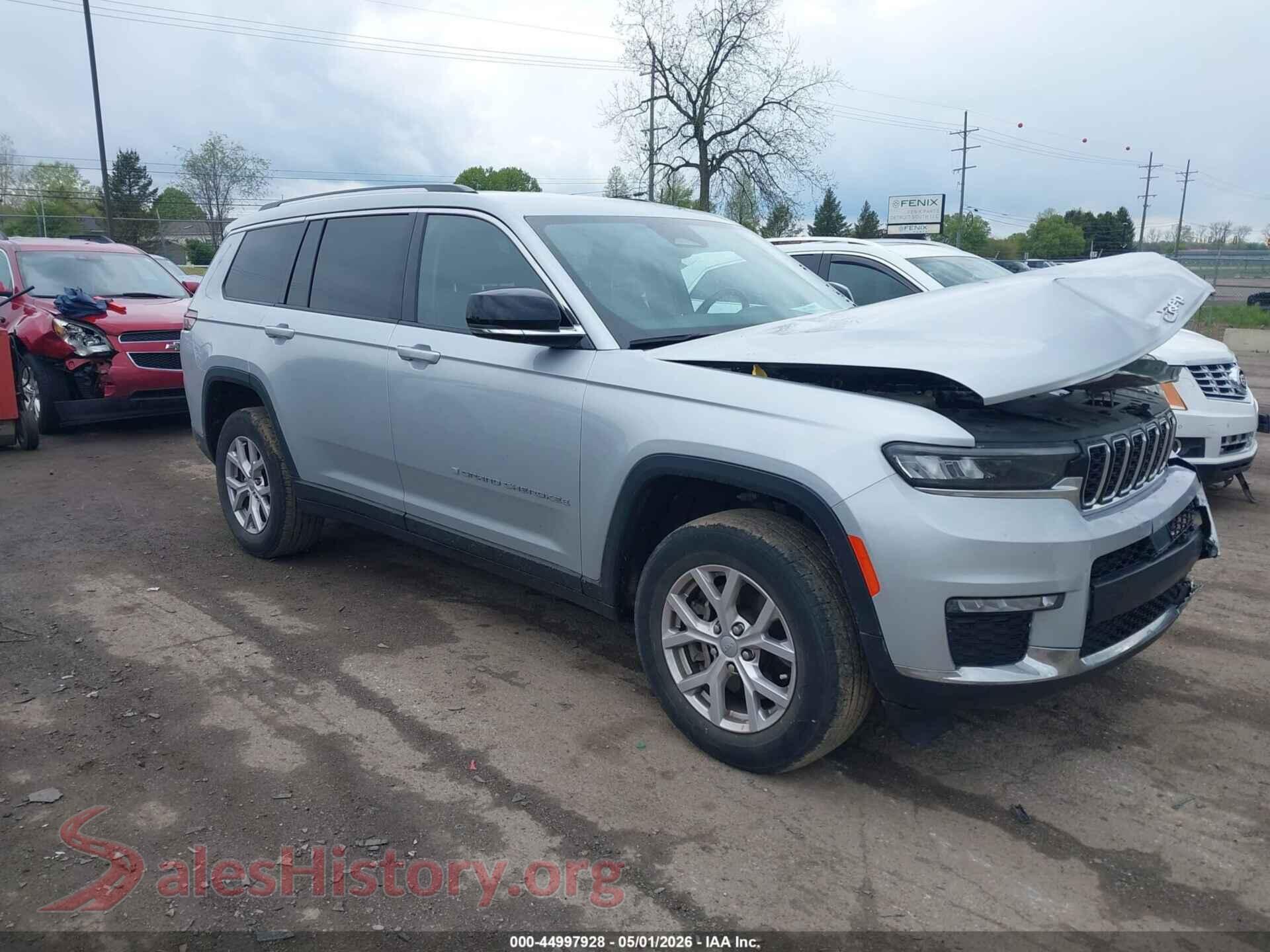 1C4RJKBG7N8578860 2022 JEEP GRAND CHEROKEE L