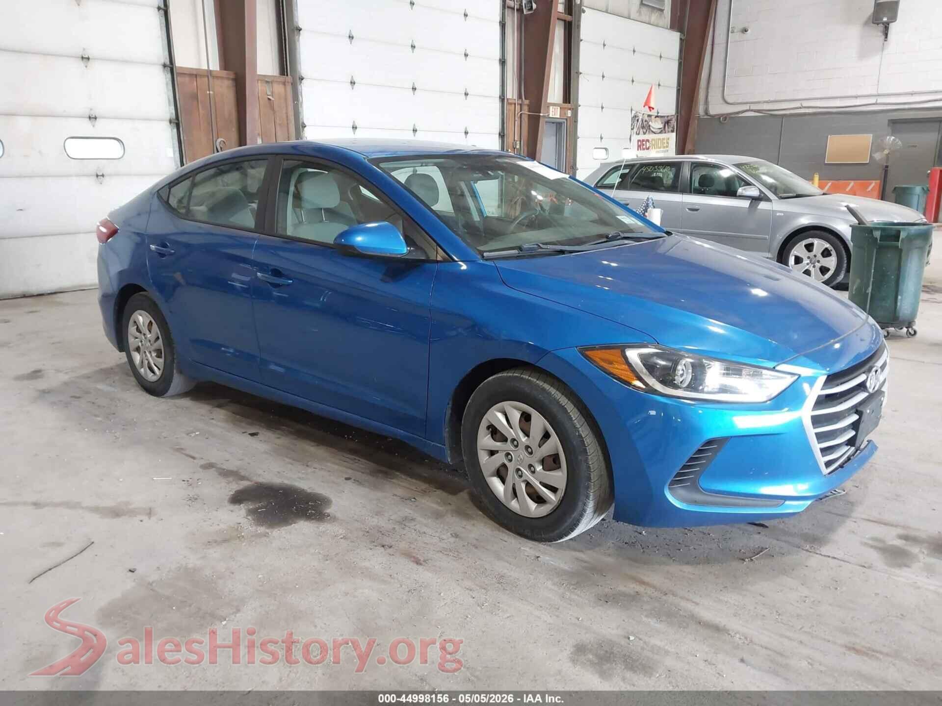 5NPD74LF5JH288185 2018 HYUNDAI ELANTRA