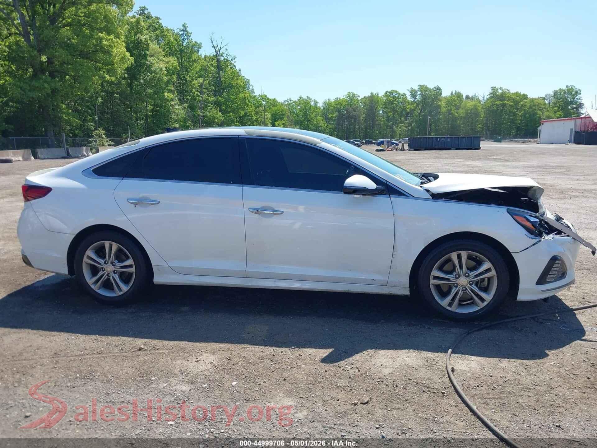 2018 HYUNDAI SONATA VIN 5NPE34AF8JH695338, auction photo 13