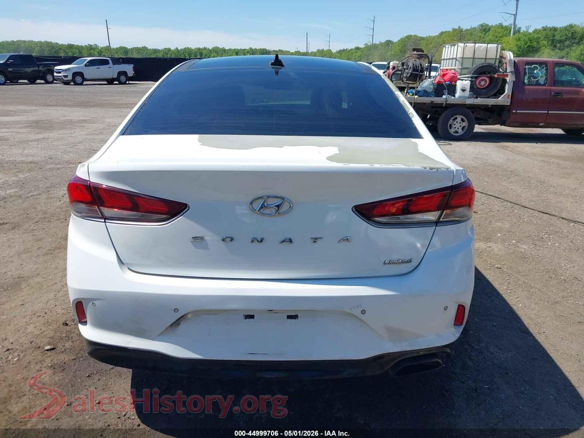 2018 HYUNDAI SONATA VIN 5NPE34AF8JH695338, auction photo 16