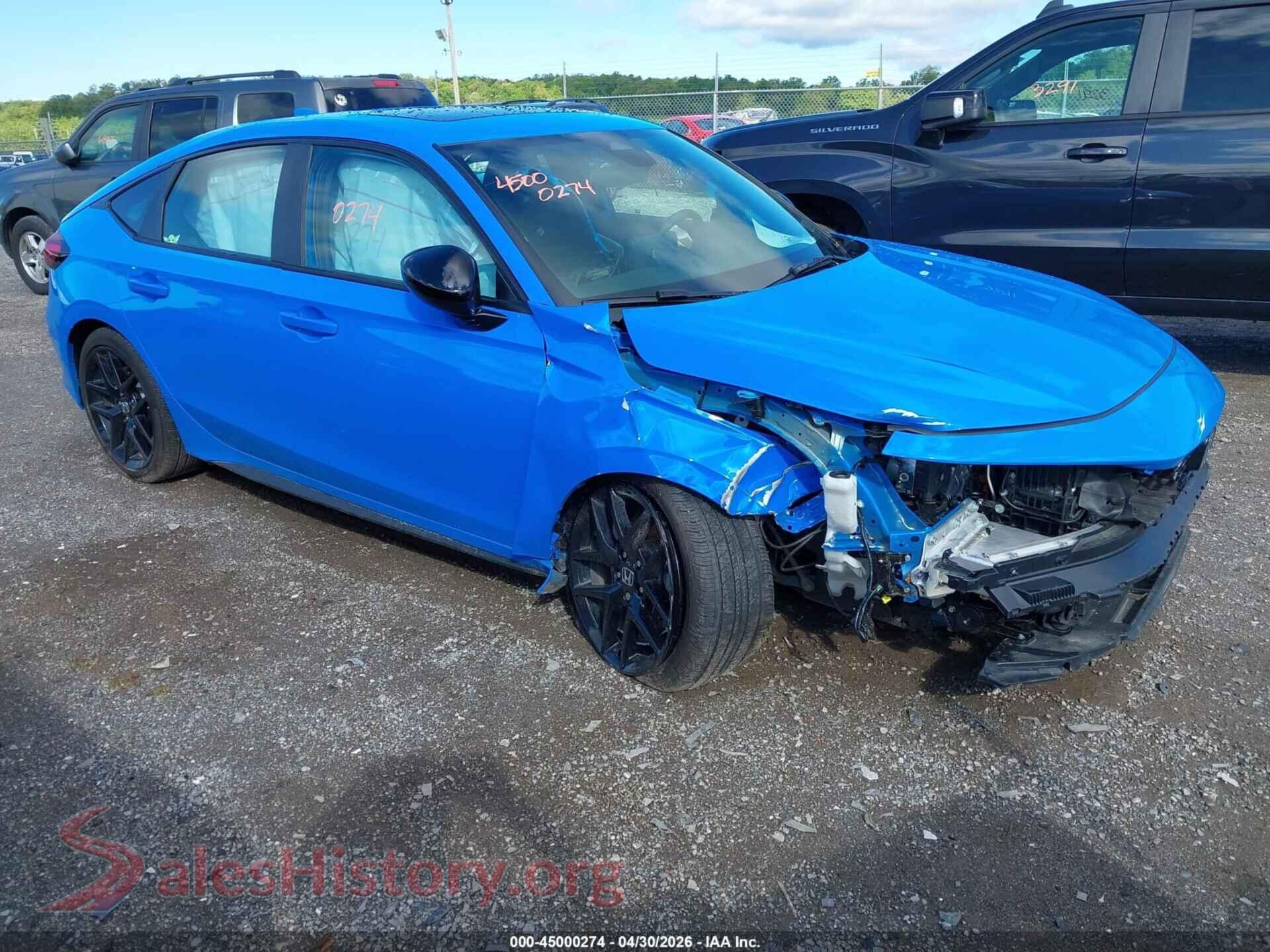 19XFL4H8XSE013688 2025 HONDA CIVIC HYBRID