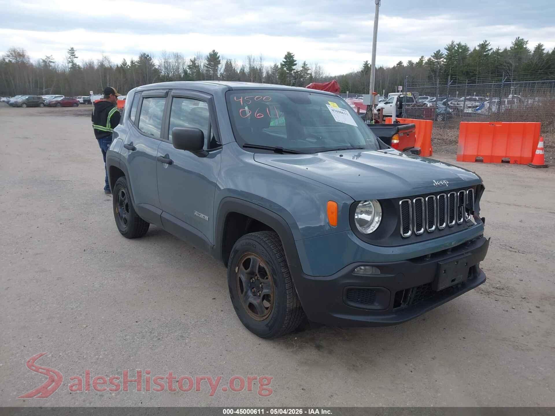 ZACCJBABXJPH41967 2018 JEEP RENEGADE