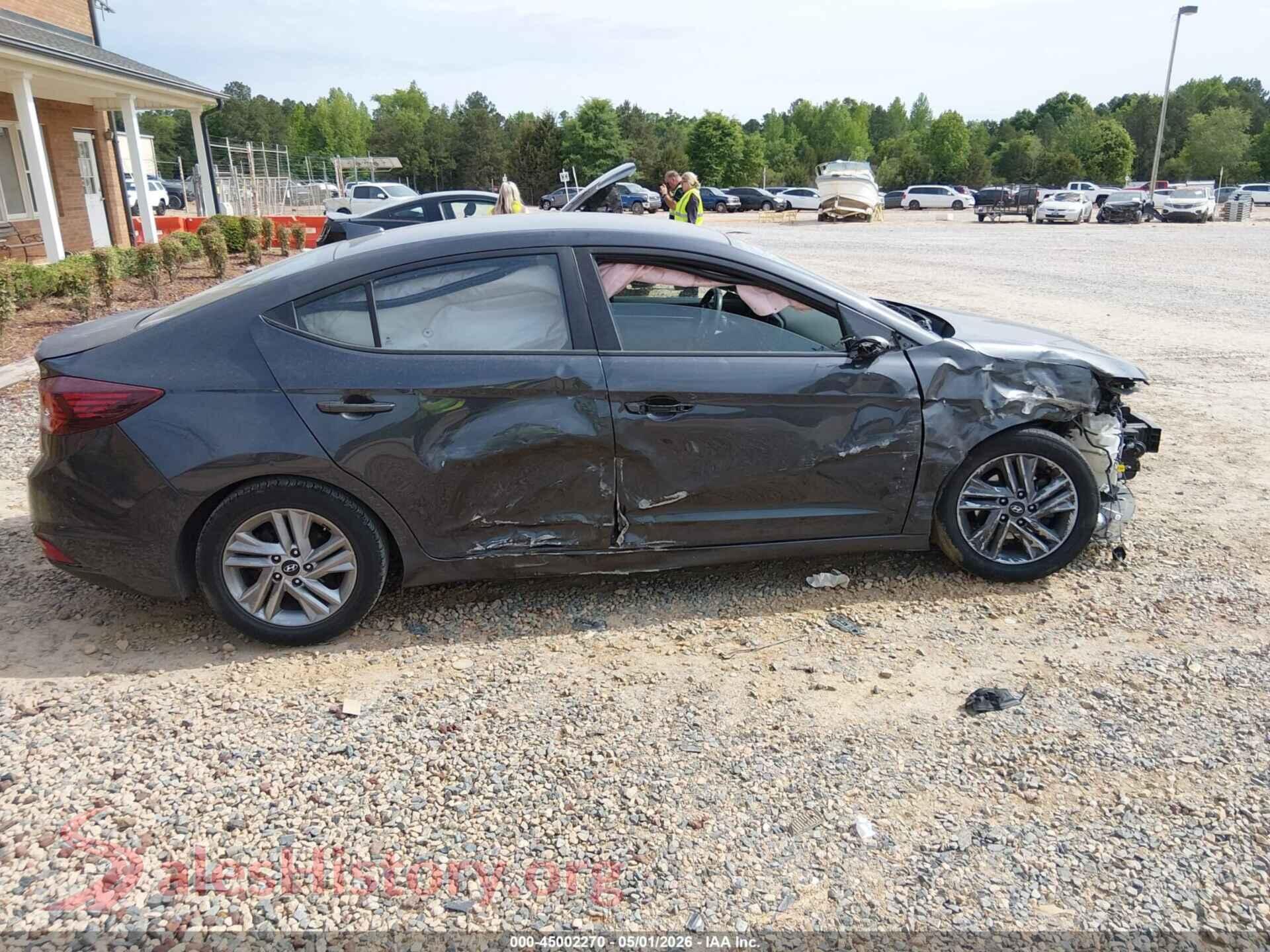 2020 HYUNDAI ELANTRA VIN 5NPD84LF3LH625601, auction photo 13