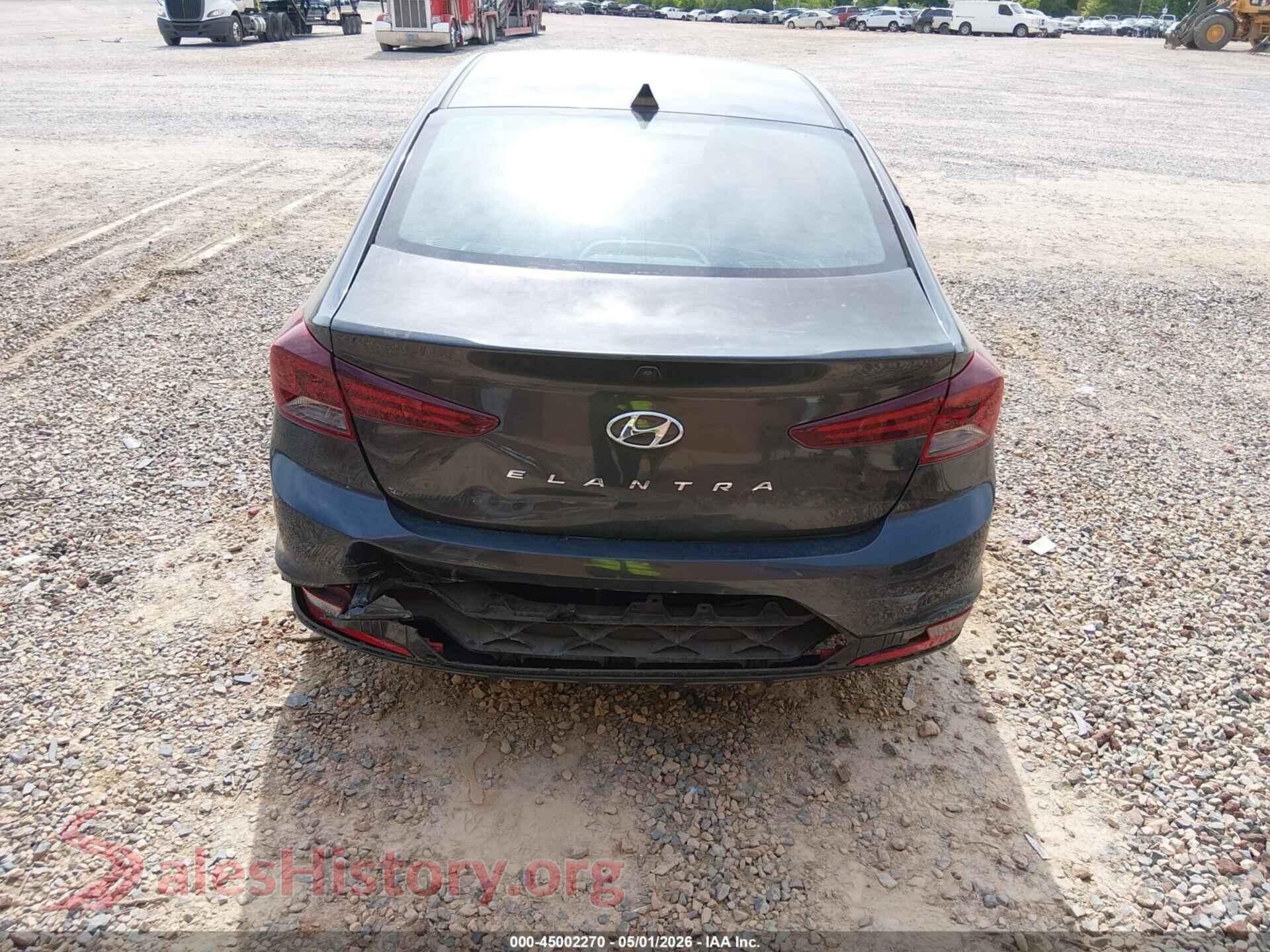2020 HYUNDAI ELANTRA VIN 5NPD84LF3LH625601, auction photo 16