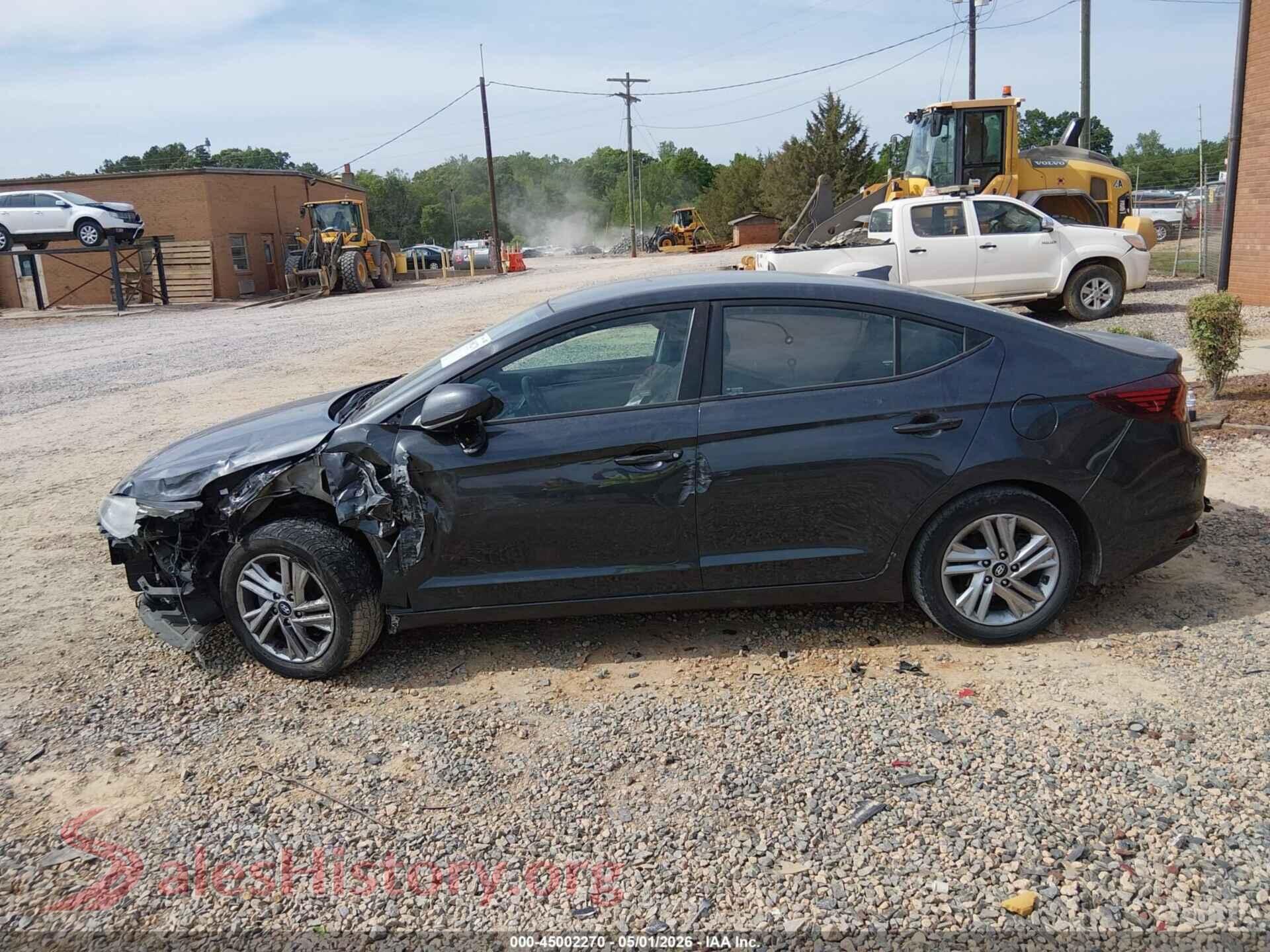 2020 HYUNDAI ELANTRA VIN 5NPD84LF3LH625601, auction photo 14