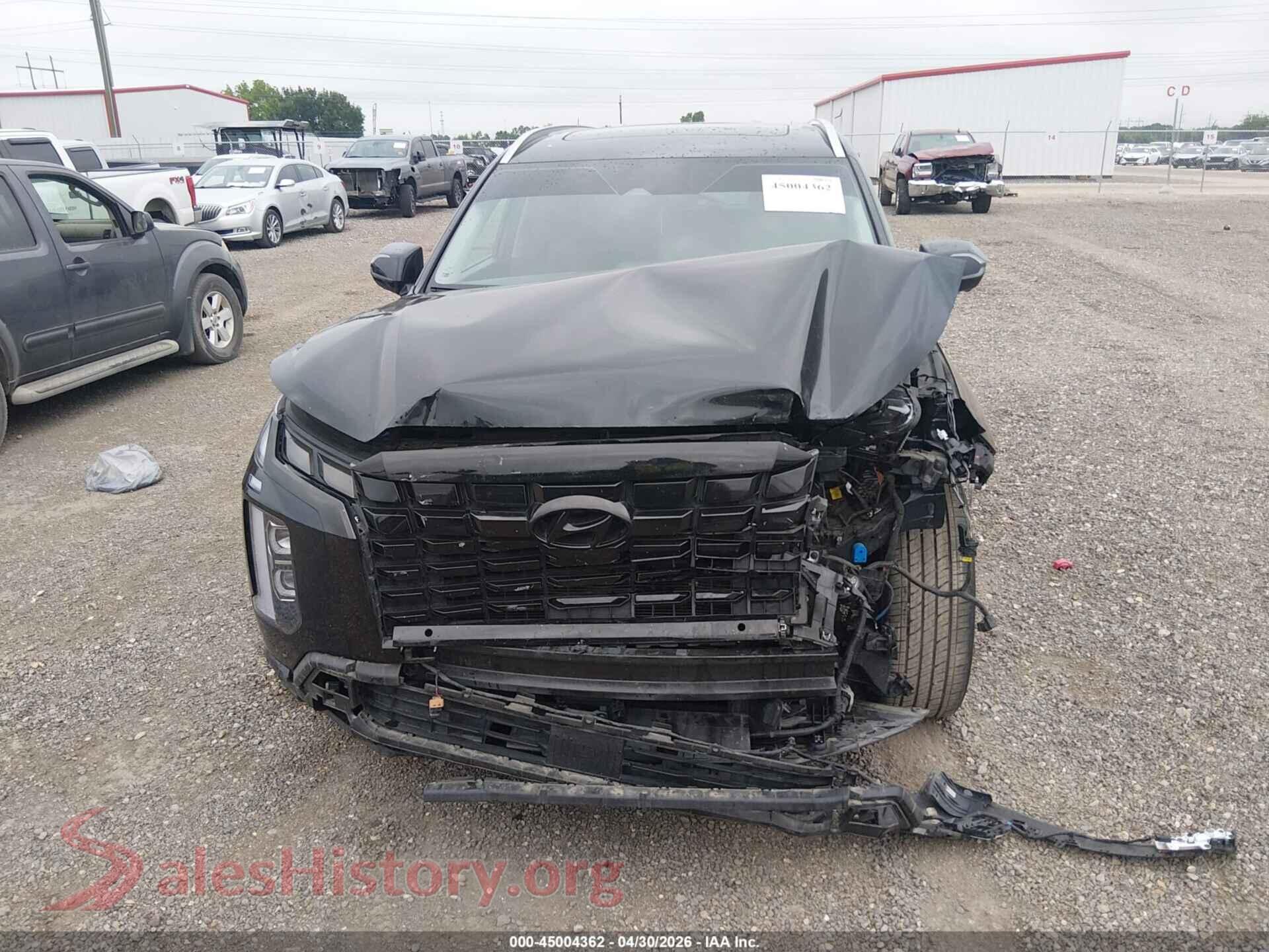 2024 HYUNDAI PALISADE VIN KM8R54GE6RU692123, auction photo 13