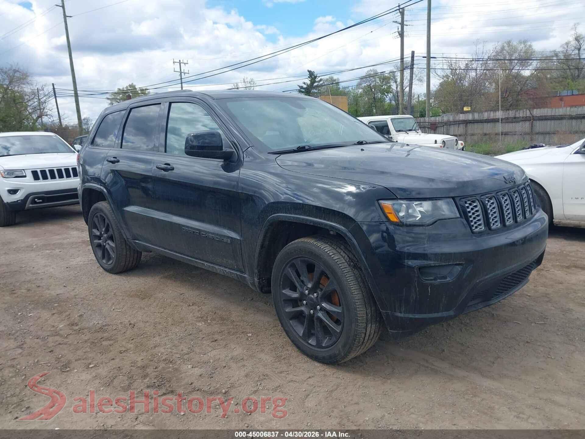 2019 JEEP GRAND CHEROKEE VIN 1C4RJFAG1KC547332, auction photo