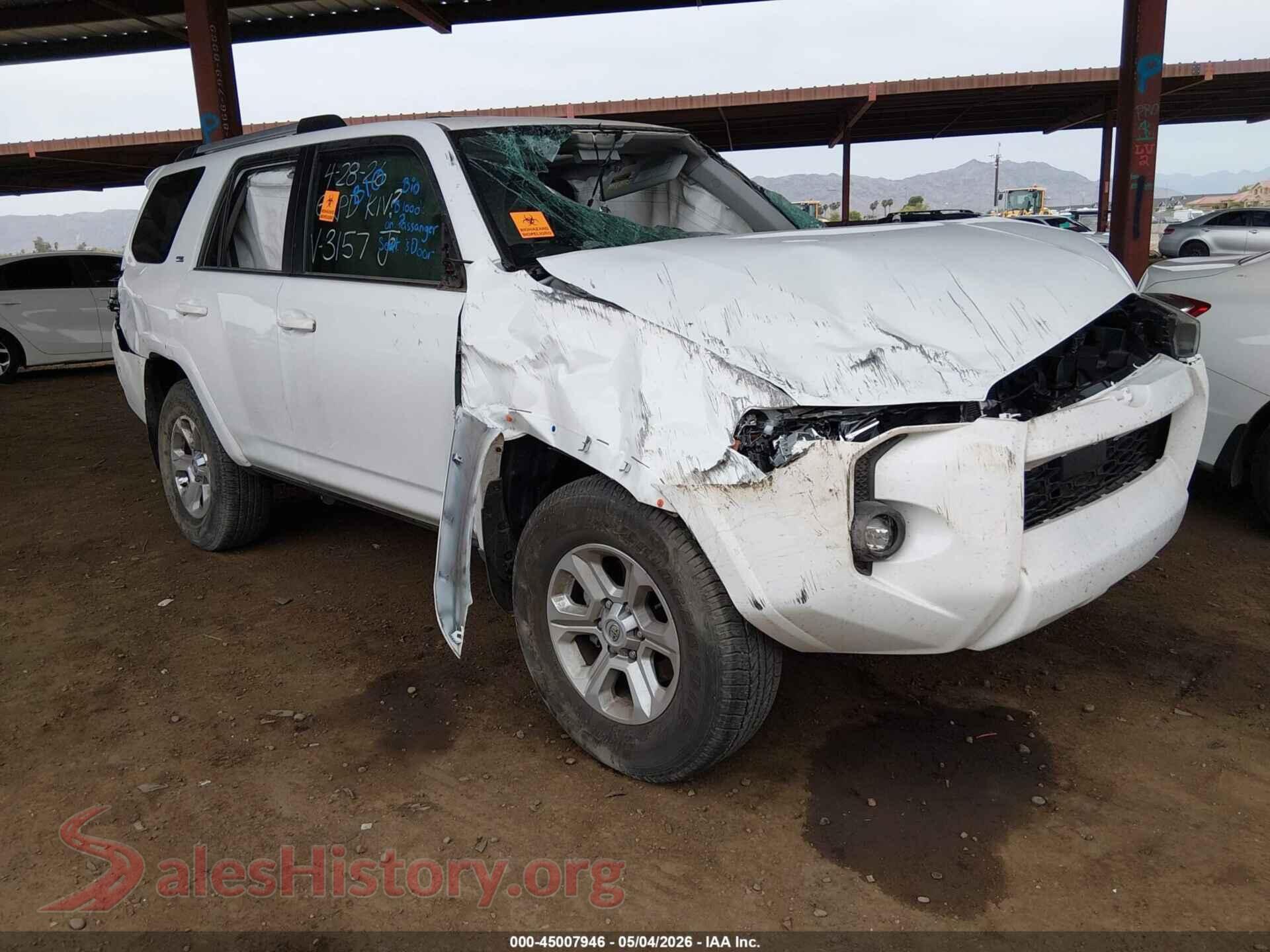JTENU5JR1R6293157 2024 TOYOTA 4RUNNER