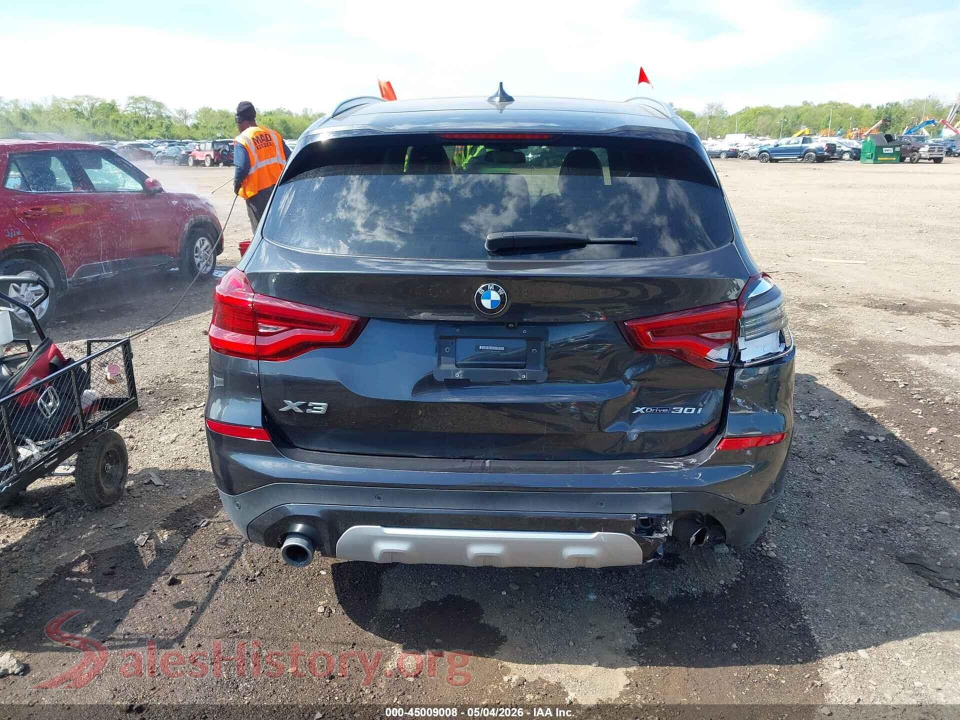 2019 BMW X3 VIN 5UXTR9C5XKLP87800, auction photo 16