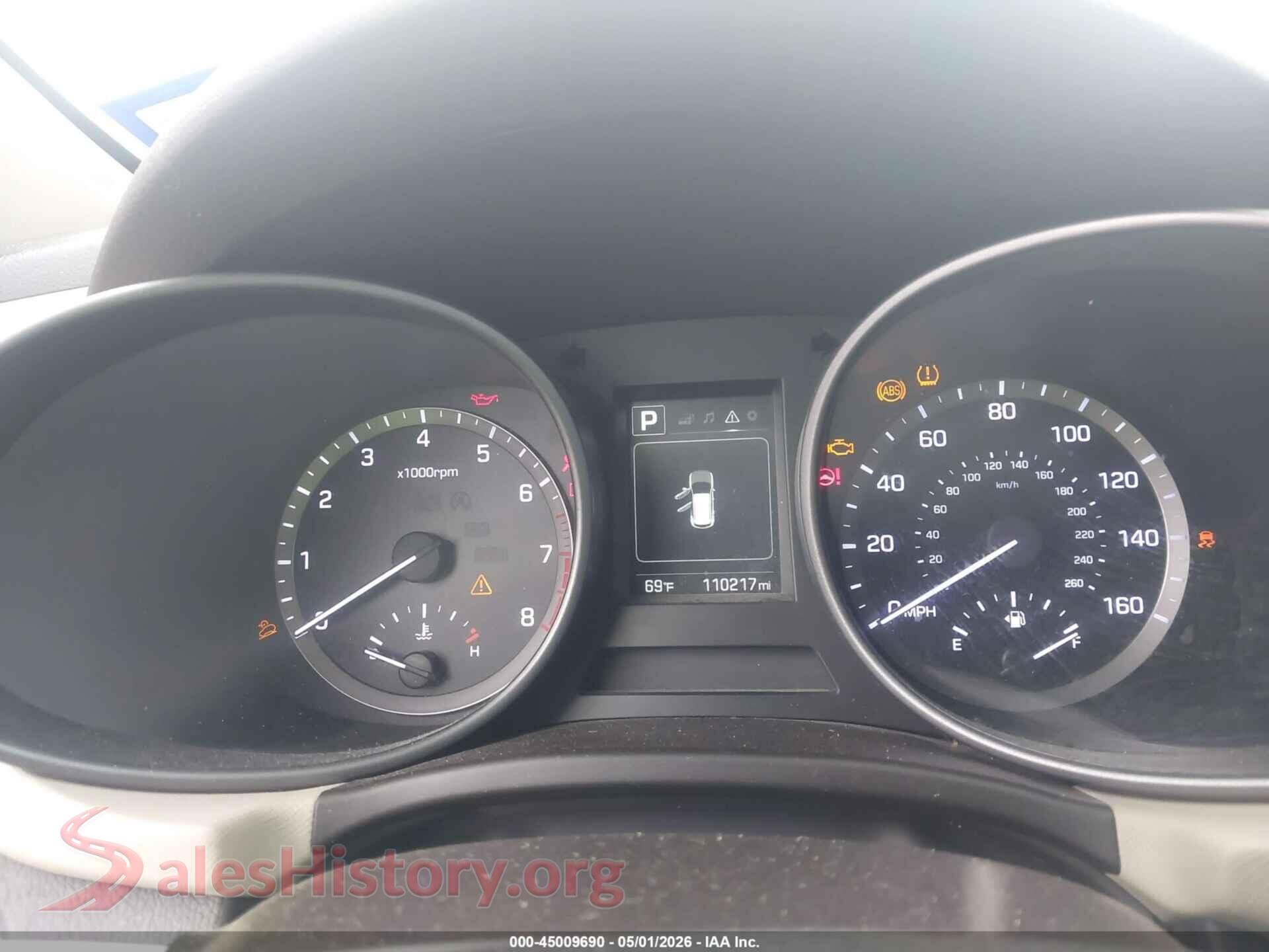 2018 HYUNDAI SANTA FE SPORT VIN 5XYZU3LB2JG537538, passenger side view