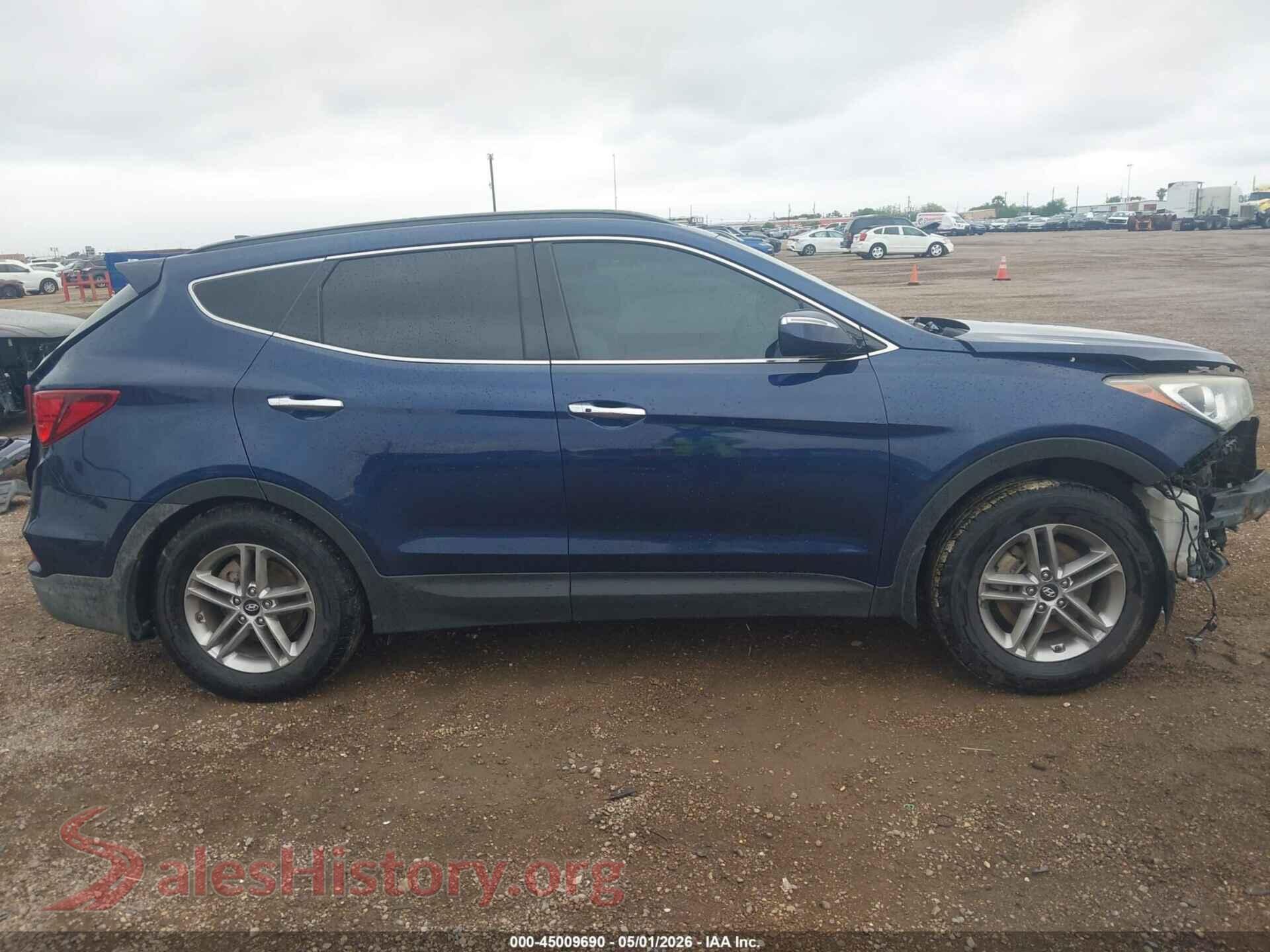 2018 HYUNDAI SANTA FE SPORT VIN 5XYZU3LB2JG537538, auction photo 14