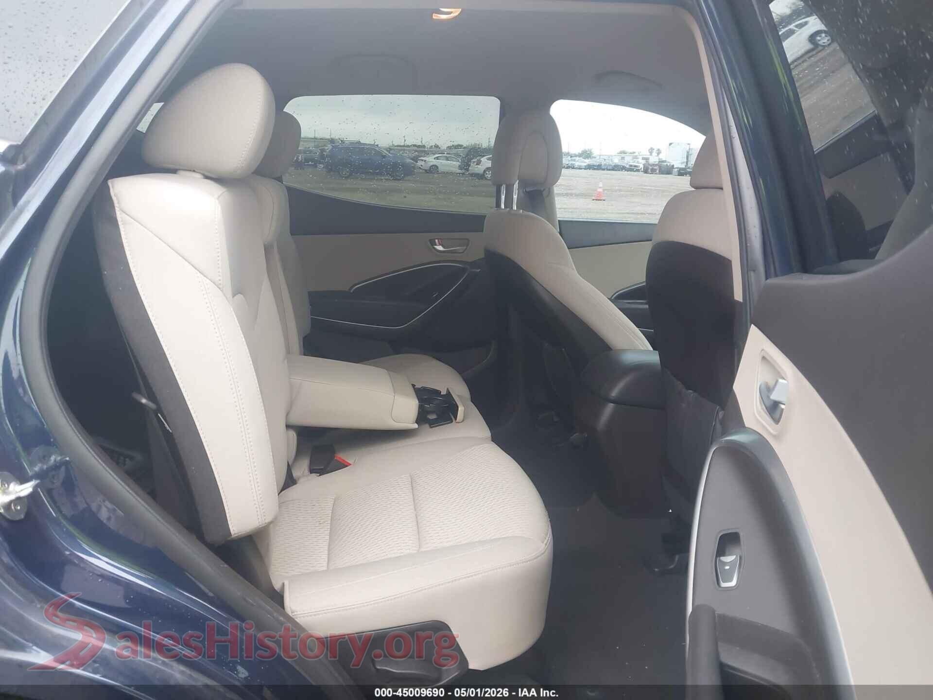 2018 HYUNDAI SANTA FE SPORT VIN 5XYZU3LB2JG537538, front passenger side